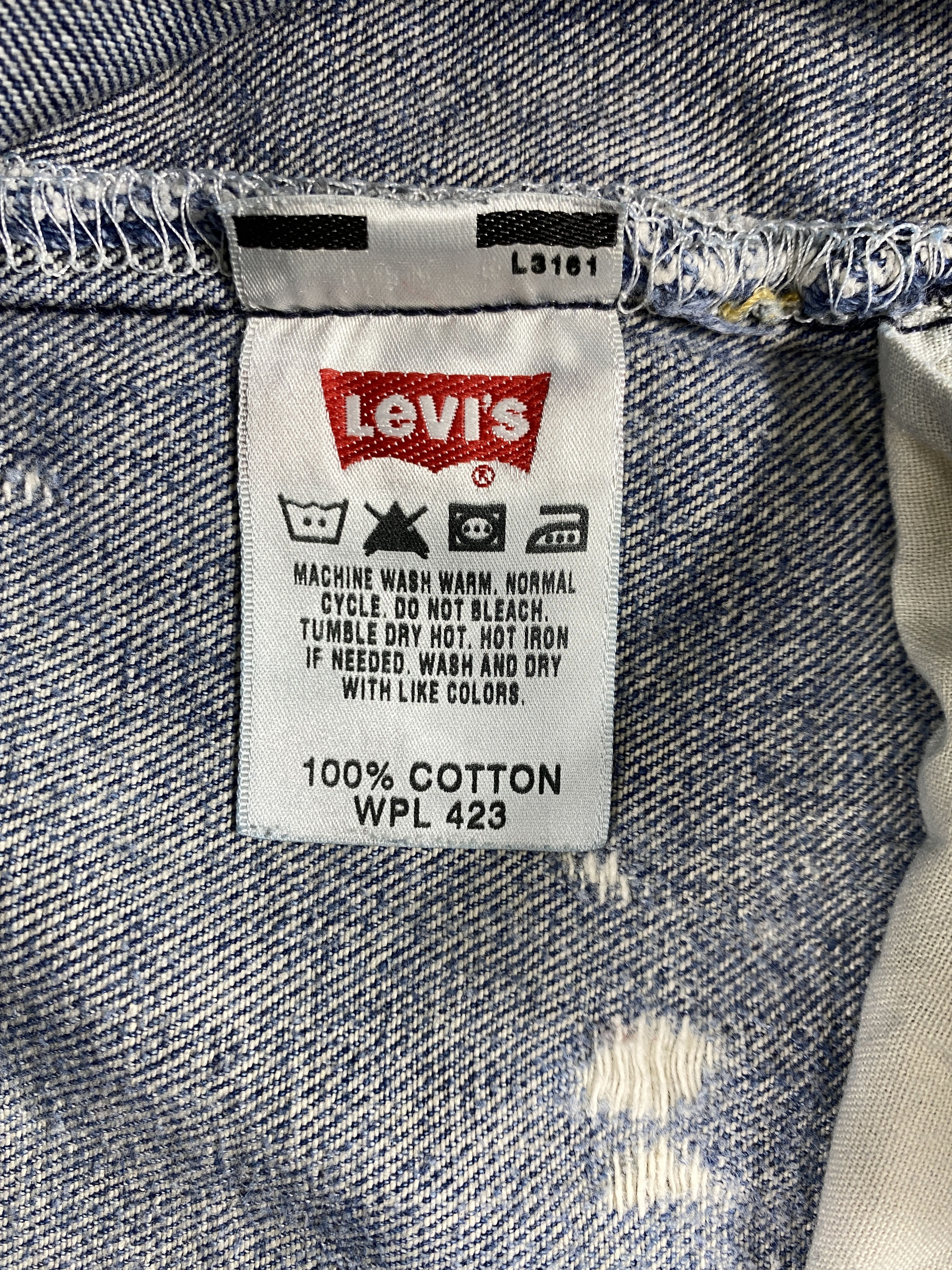 Levi's Wash Blue Levi's 501 Jeans 34x29.5 - JN1600 Size US 34 / EU 50 - 8 Thumbnail