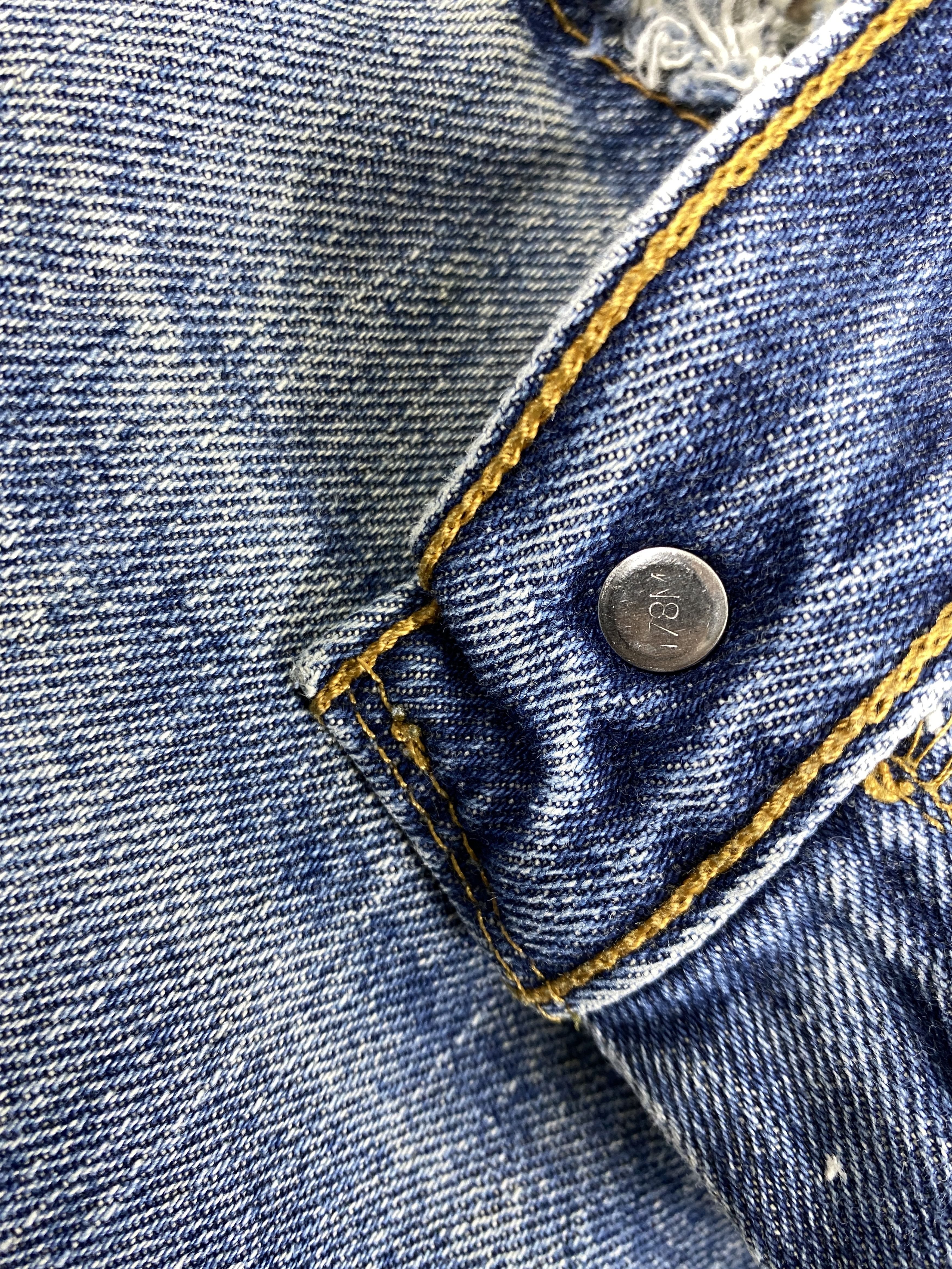 Levi's Wash Blue Levi's 501 Jeans 34x29.5 - JN1600 Size US 34 / EU 50 - 6 Thumbnail
