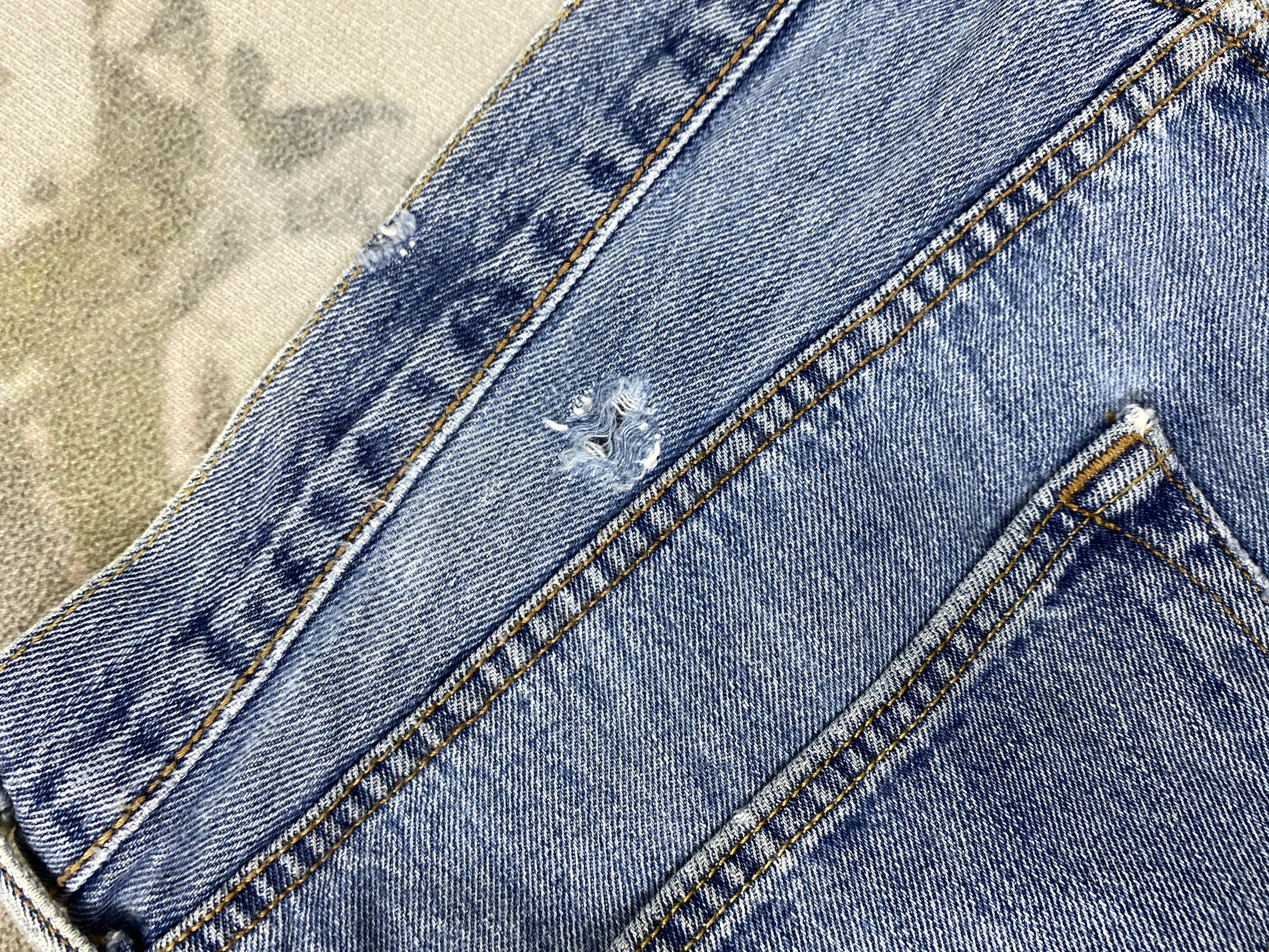 Levi's Vintage Wash Blue Levi's 501 Jeans 40x29 Denim - JN1609 Size US 40 / EU 56 - 14 Thumbnail