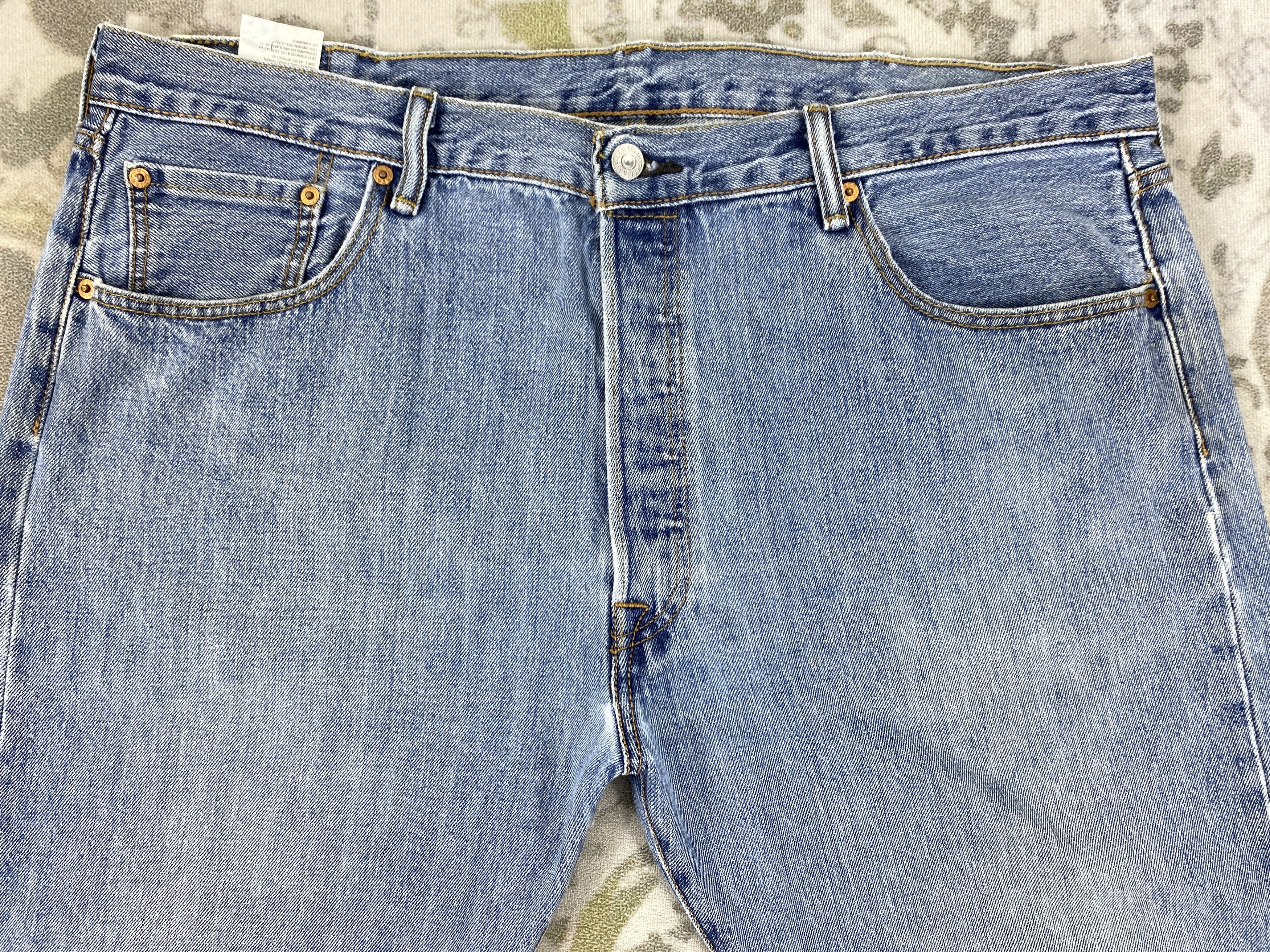 Levi's Vintage Wash Blue Levi's 501 Jeans 40x29 Denim - JN1609 Size US 40 / EU 56 - 3 Thumbnail
