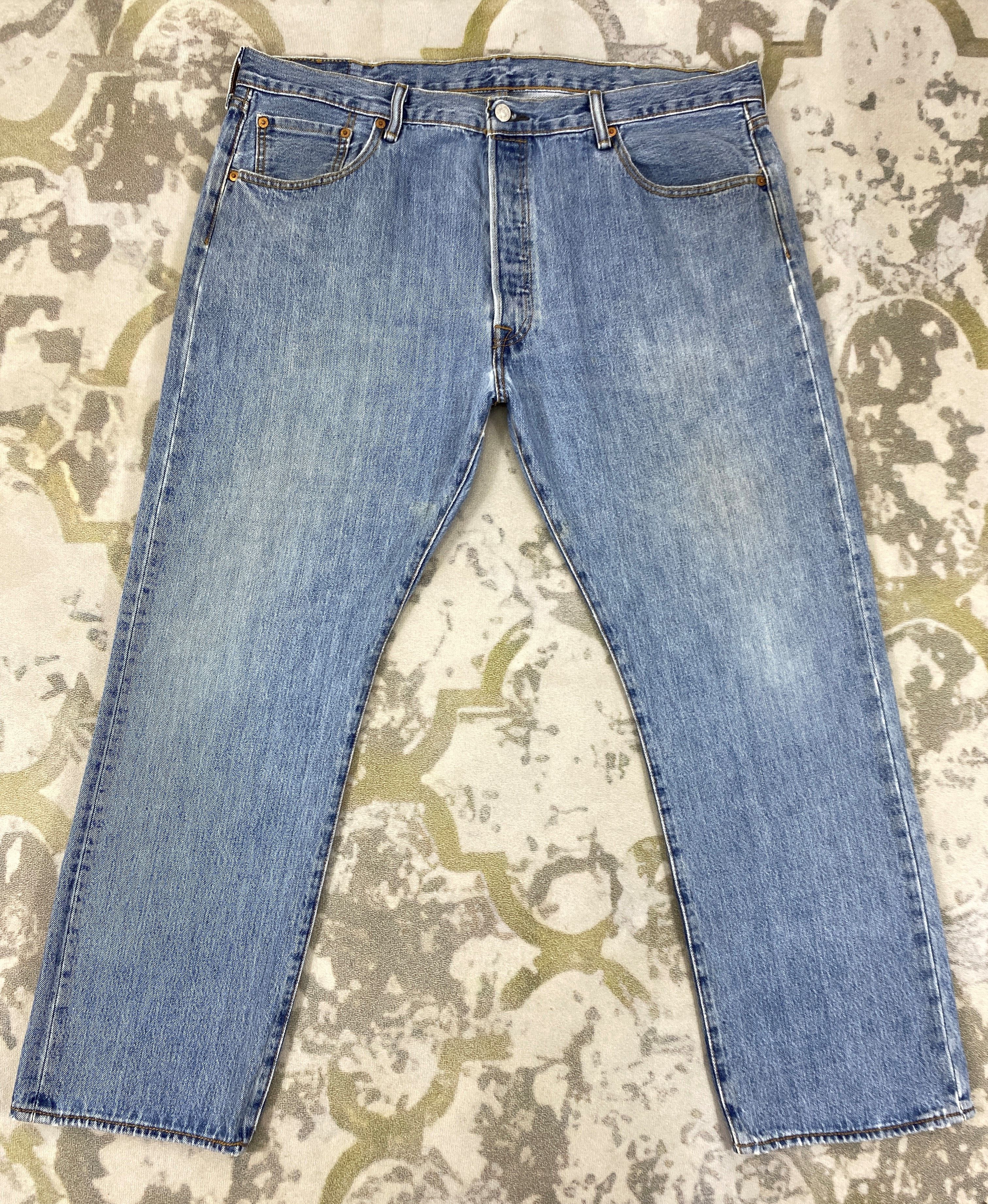 Levi's Vintage Wash Blue Levi's 501 Jeans 40x29 Denim - JN1609 Size US 40 / EU 56 - 1 Thumbnail