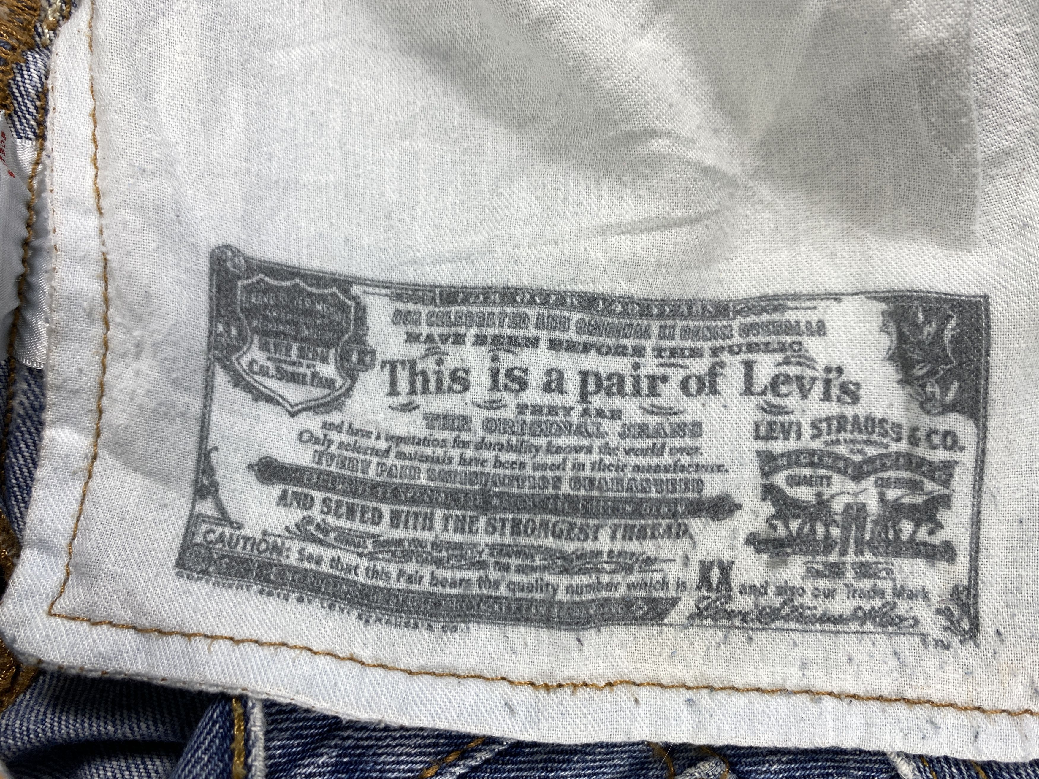 Levi's Vintage Wash Blue Levi's 501 Jeans 40x29 Denim - JN1609 Size US 40 / EU 56 - 11 Thumbnail
