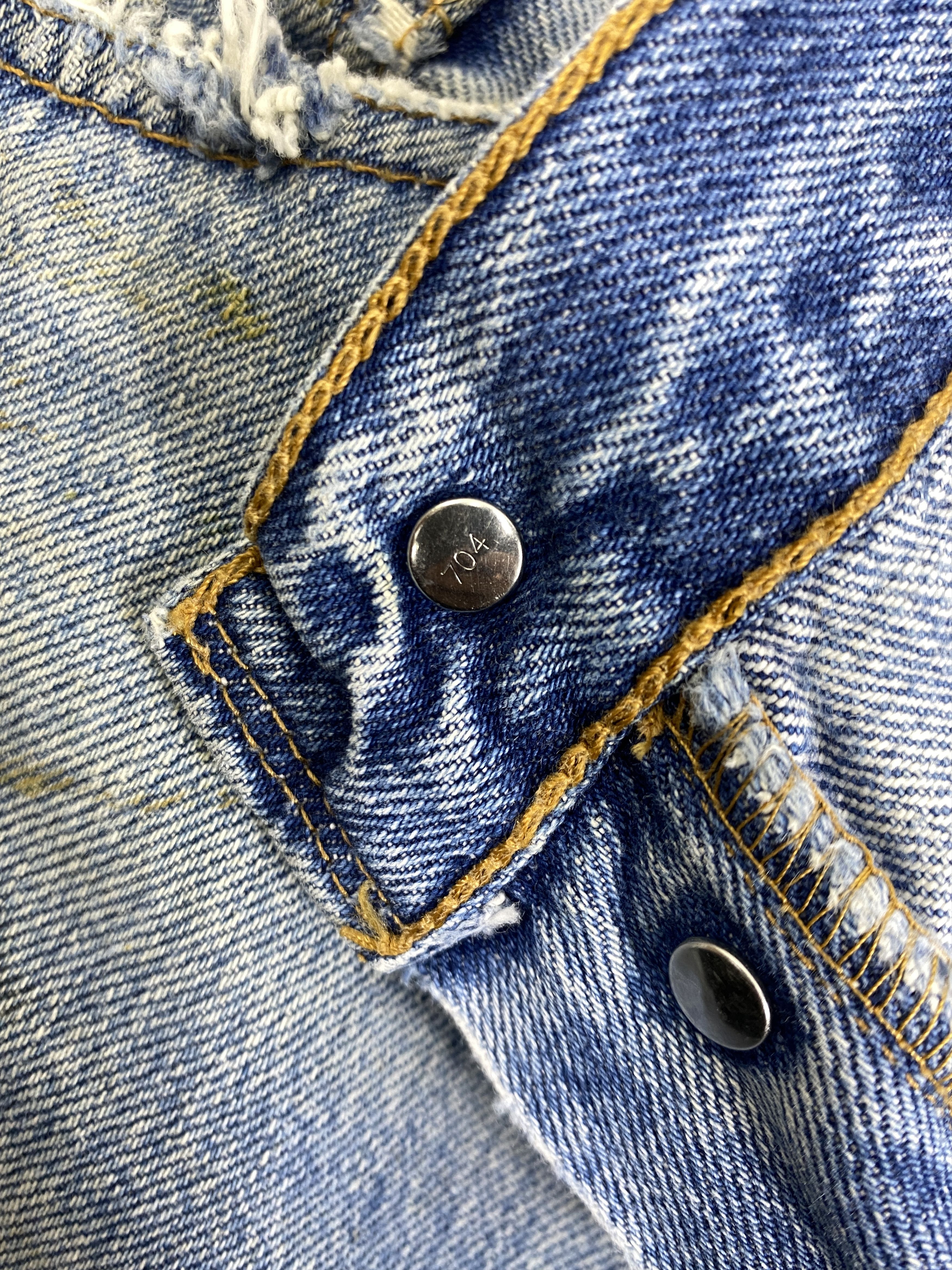 Levi's Blue Wash Vintage Levi's 501 Jeans 34x29 Denim - JN1618 Size US 34 / EU 50 - 6 Thumbnail