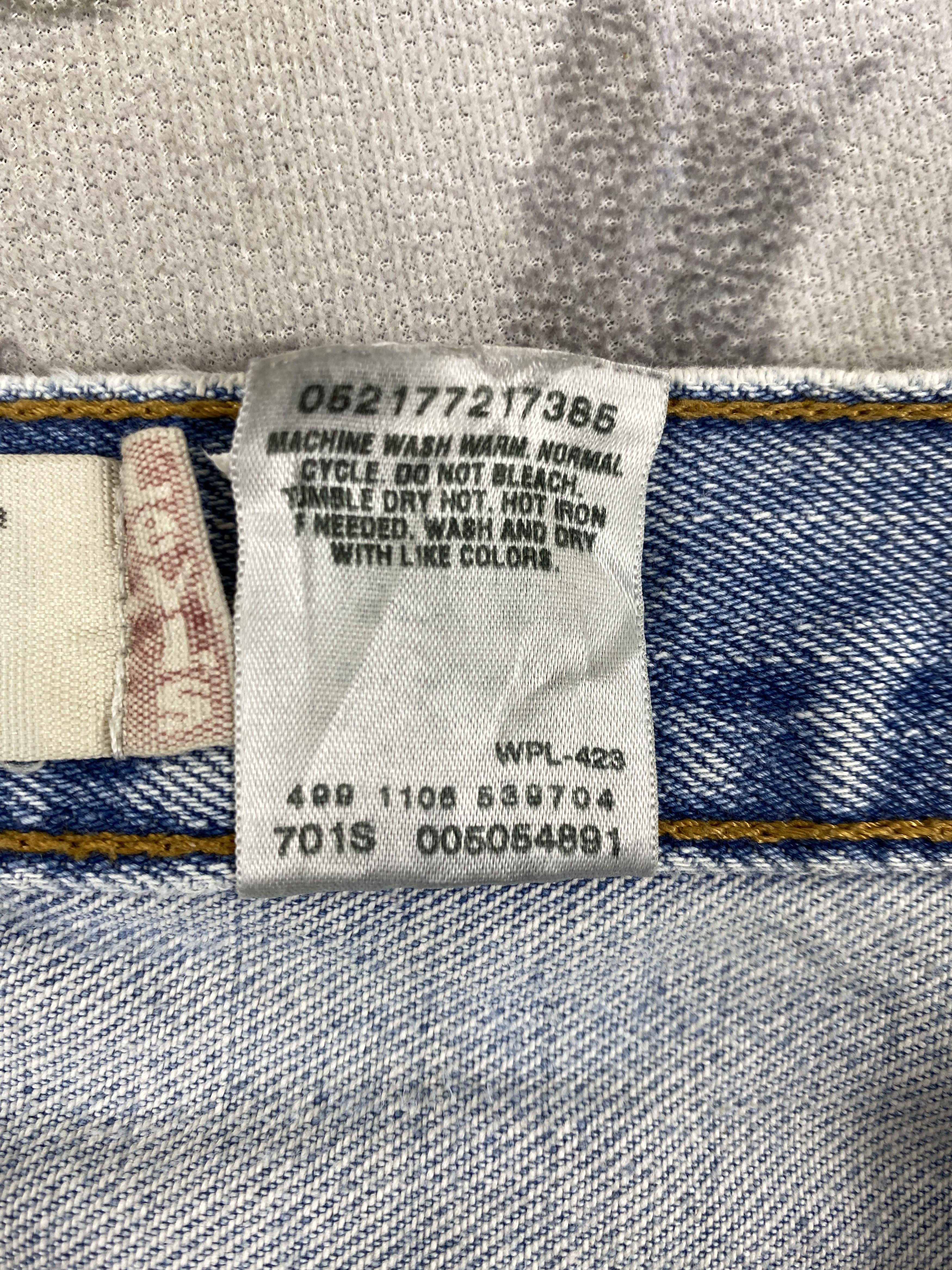 Levi's Light Blue Wash Vintage Levi's 505 Jeans 34x29.5 - JN1745 Size US 34 / EU 50 - 9 Thumbnail