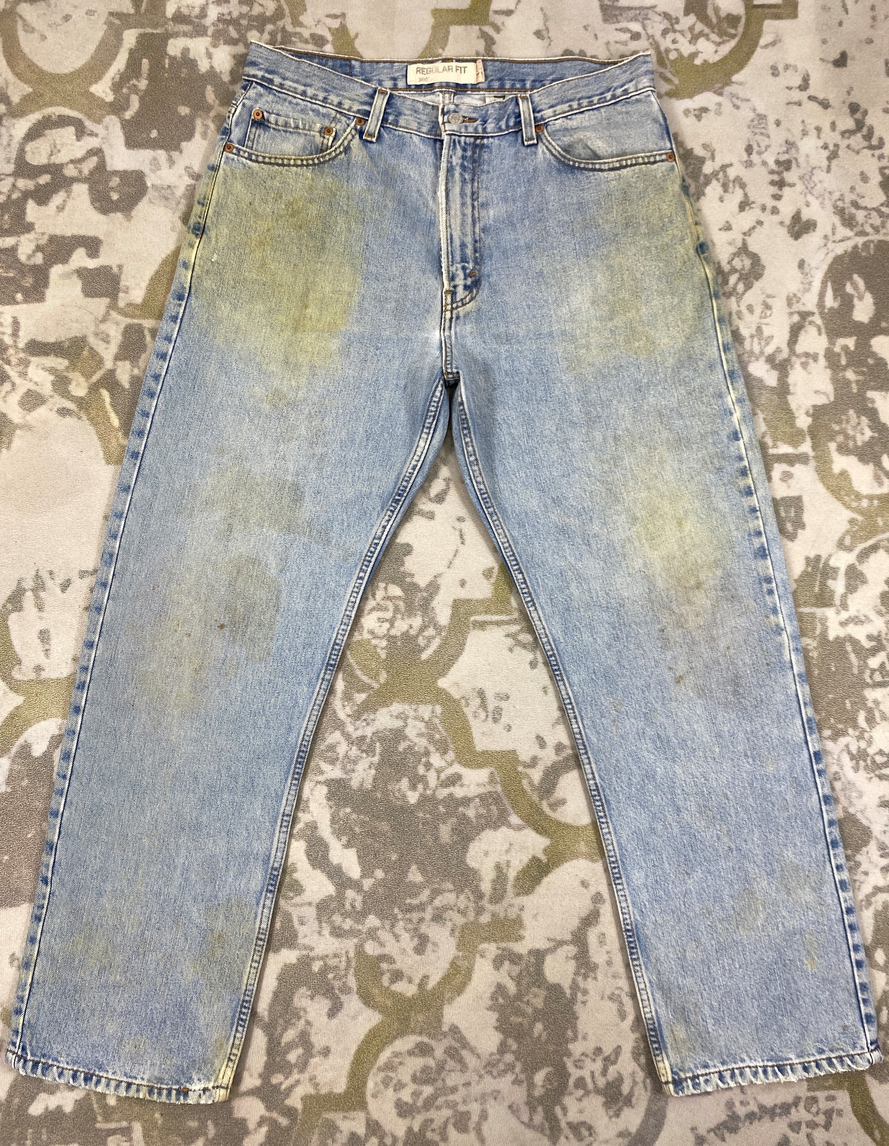 Levi's Light Blue Wash Vintage Levi's 505 Jeans 34x29.5 - JN1745 Size US 34 / EU 50 - 1 Thumbnail
