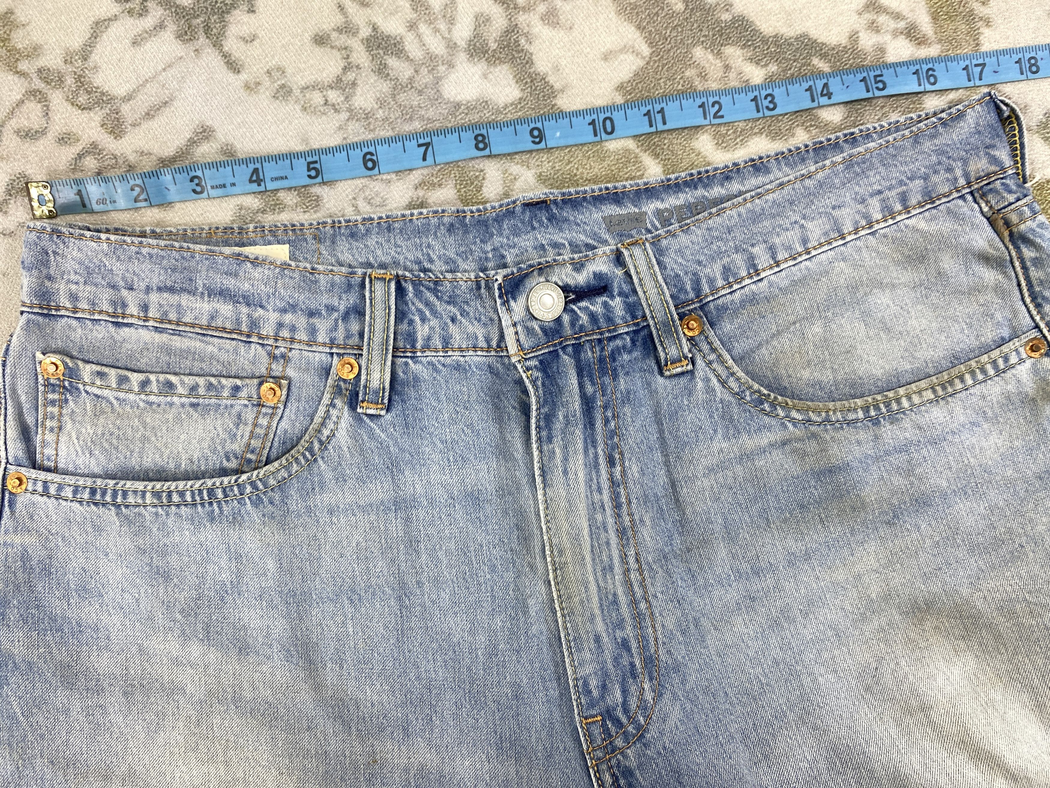 Levi's Blue Wash Vintage Levi's 505 Jeans 34x29 Denim - JN1811 Size US 34 / EU 50 - 13 Thumbnail