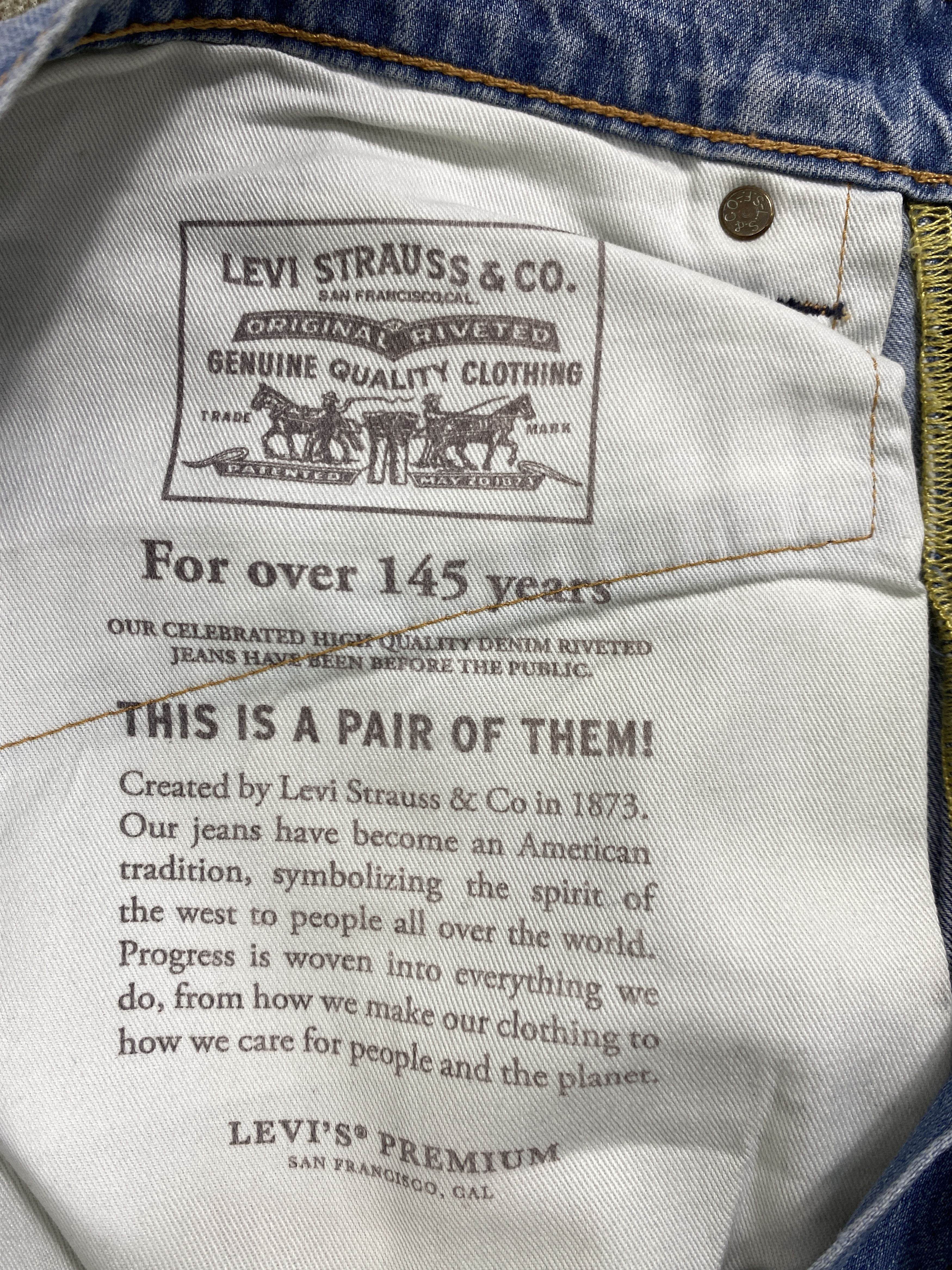 Levi's Blue Wash Vintage Levi's 505 Jeans 34x29 Denim - JN1811 Size US 34 / EU 50 - 12 Thumbnail