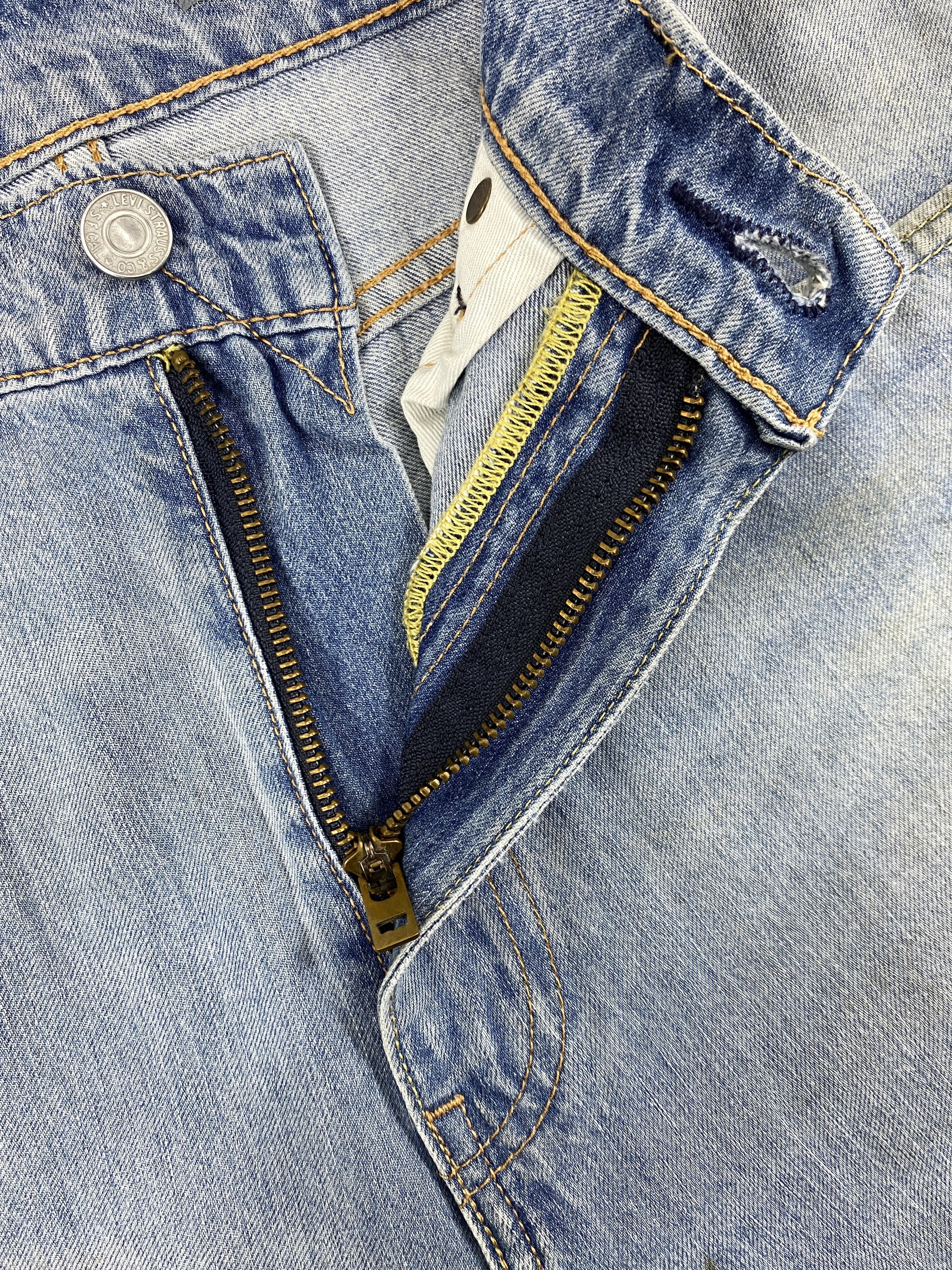 Levi's Blue Wash Vintage Levi's 505 Jeans 34x29 Denim - JN1811 Size US 34 / EU 50 - 5 Thumbnail