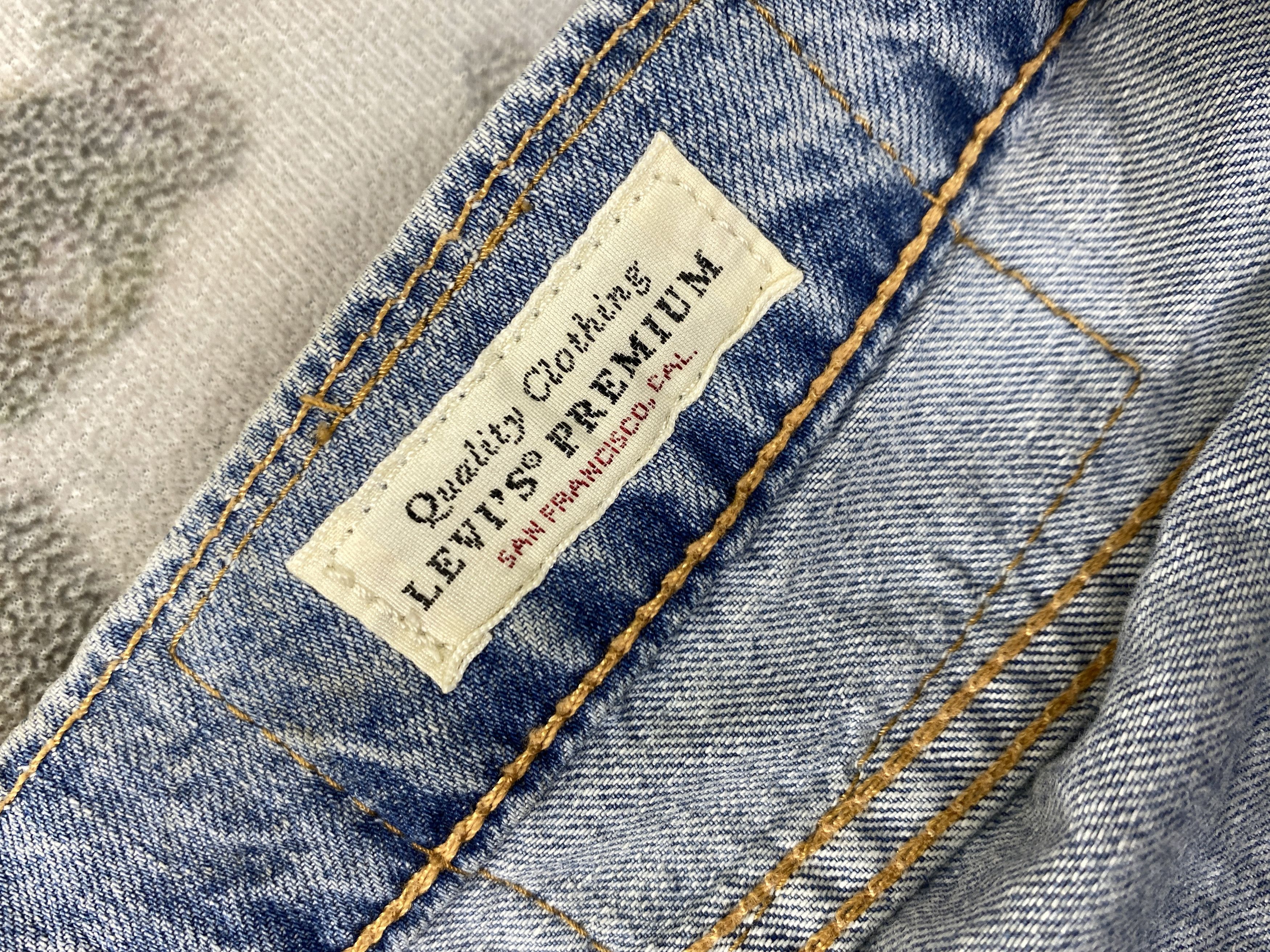 Levi's Blue Wash Vintage Levi's 505 Jeans 34x29 Denim - JN1811 Size US 34 / EU 50 - 11 Thumbnail