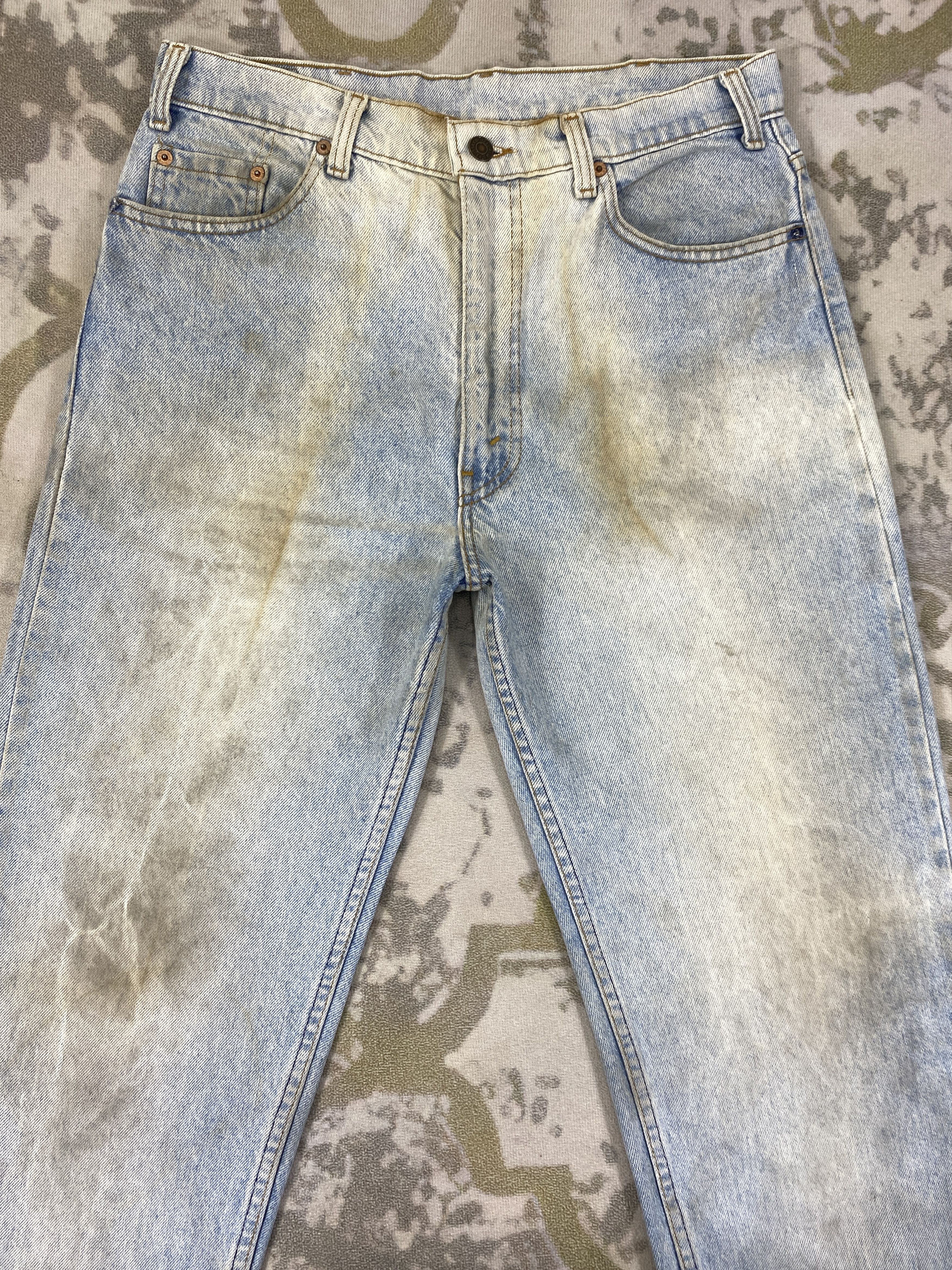 Levi's Light Blue Wash Vintage Levi's Jeans 32x31 Denim - JN2014 Size US 32 / EU 48 - 3 Thumbnail