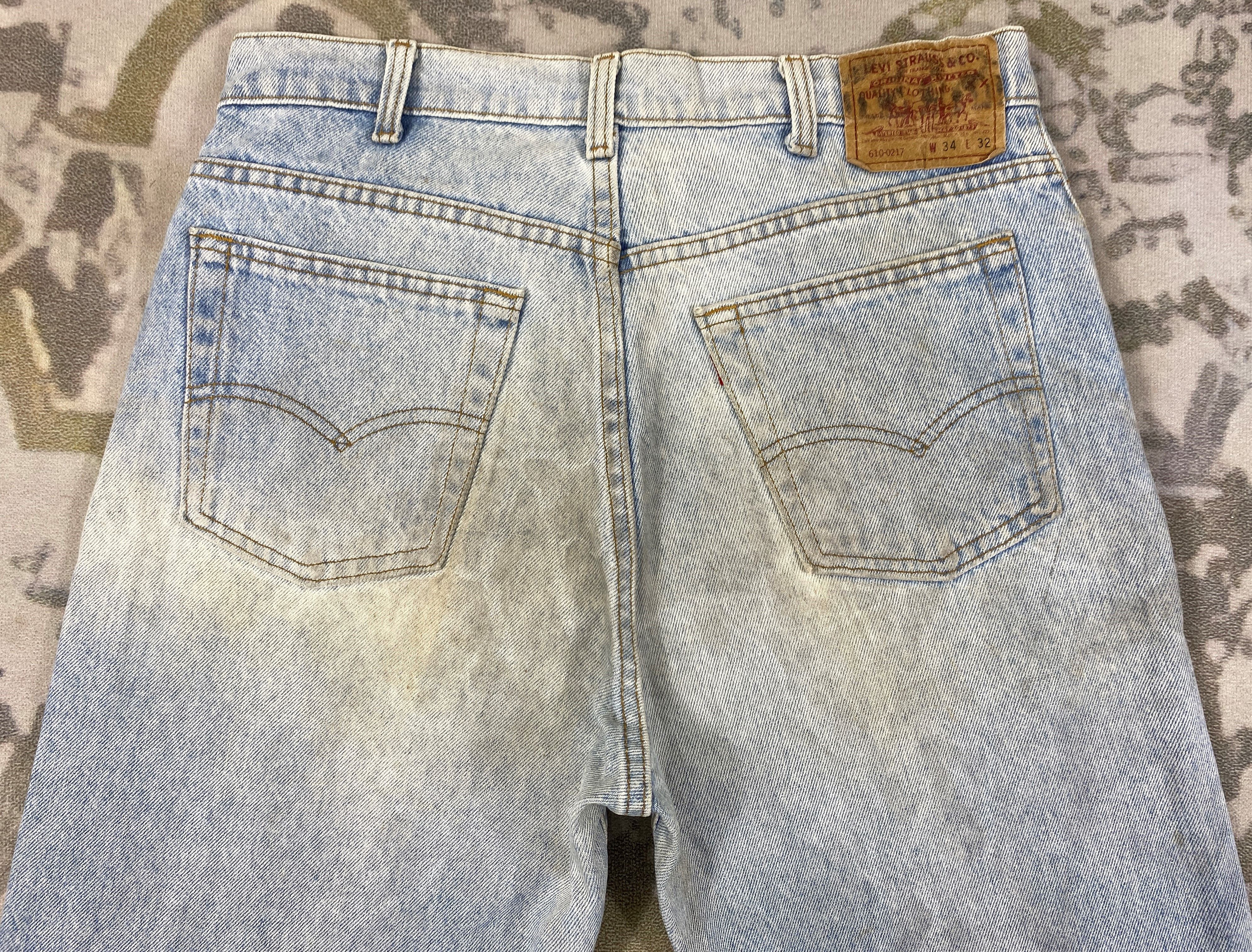 Levi's Light Blue Wash Vintage Levi's Jeans 32x31 Denim - JN2014 Size US 32 / EU 48 - 4 Thumbnail