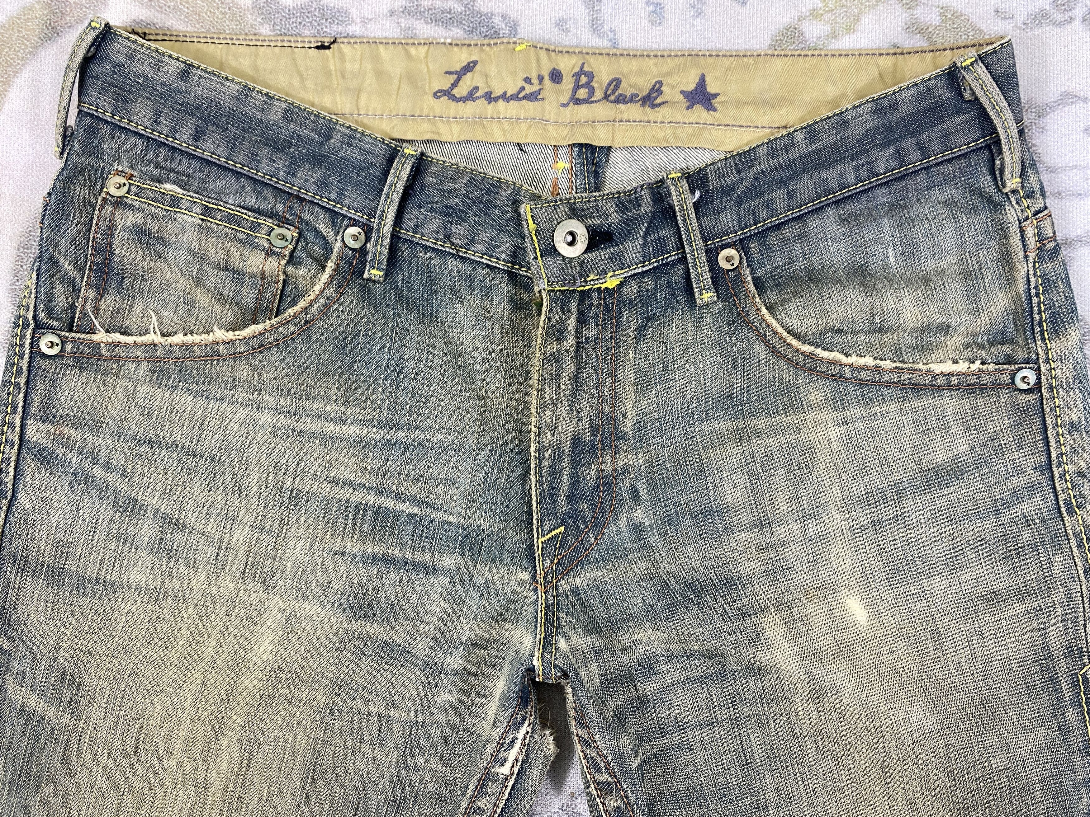Levi's Faded Blue Indigo Vintage Levi's Jeans 34x33.5 - JN2051 Size US 34 / EU 50 - 3 Thumbnail