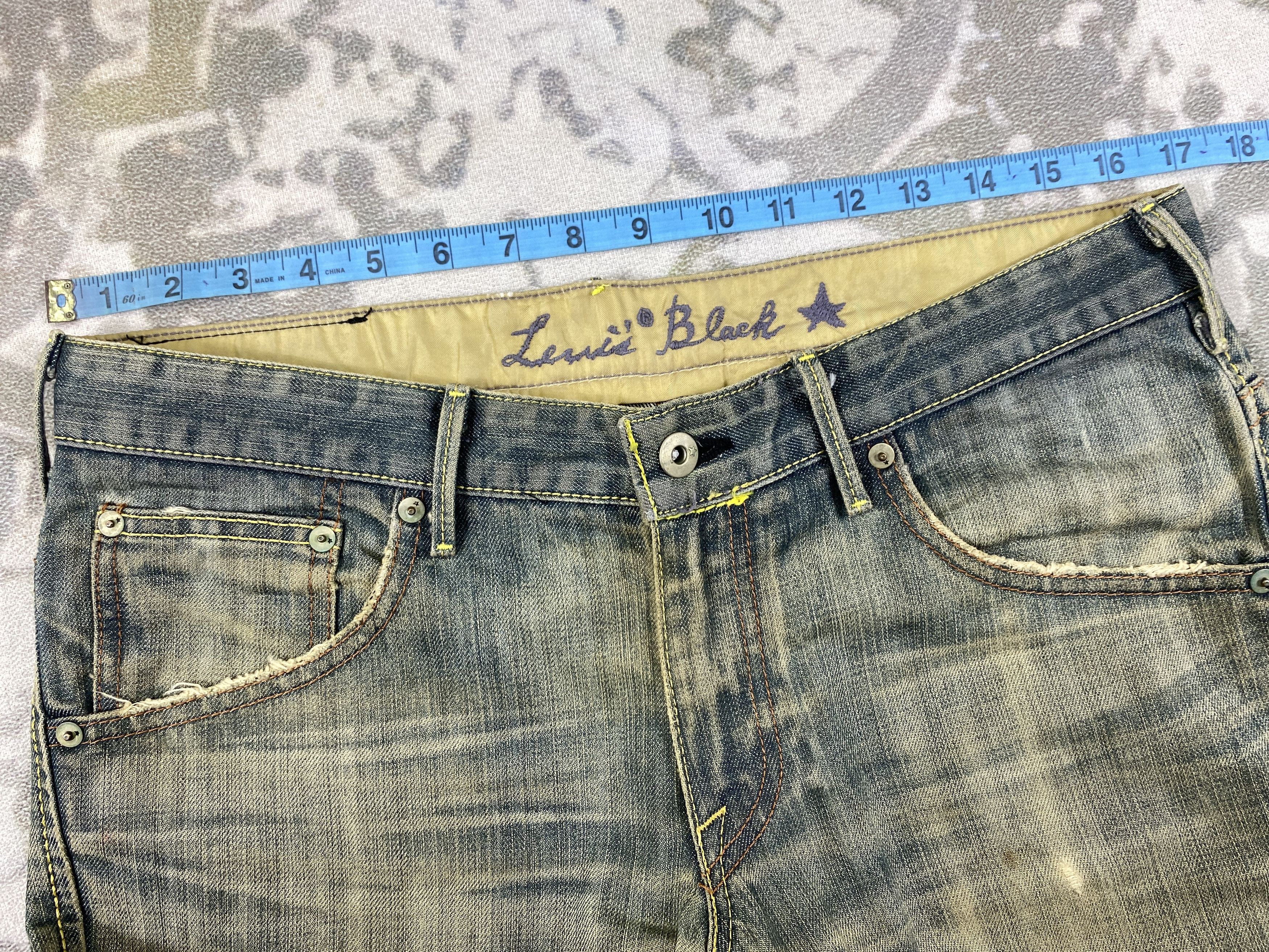 Levi's Faded Blue Indigo Vintage Levi's Jeans 34x33.5 - JN2051 Size US 34 / EU 50 - 9 Thumbnail
