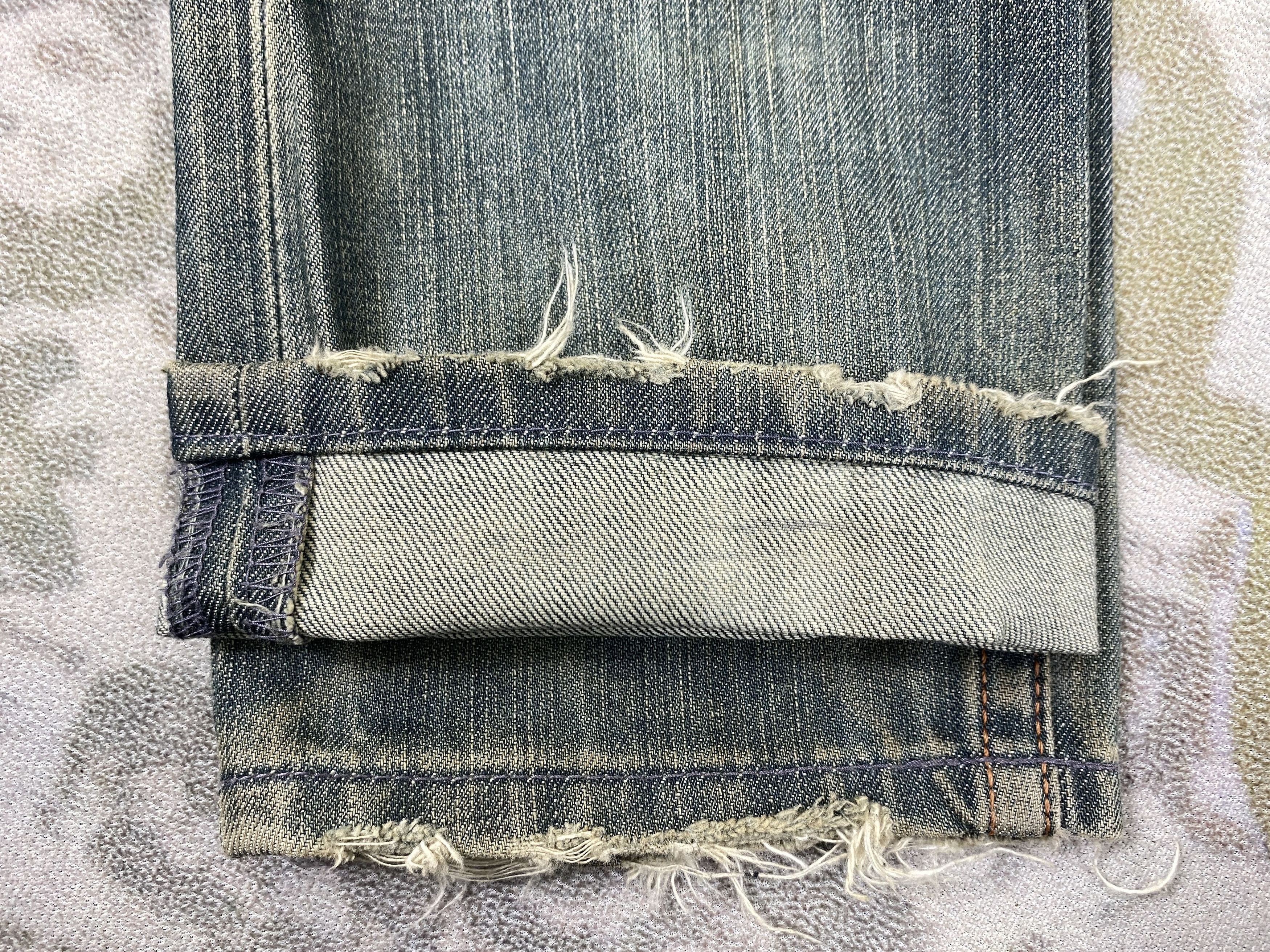 Levi's Faded Blue Indigo Vintage Levi's Jeans 34x33.5 - JN2051 Size US 34 / EU 50 - 12 Thumbnail