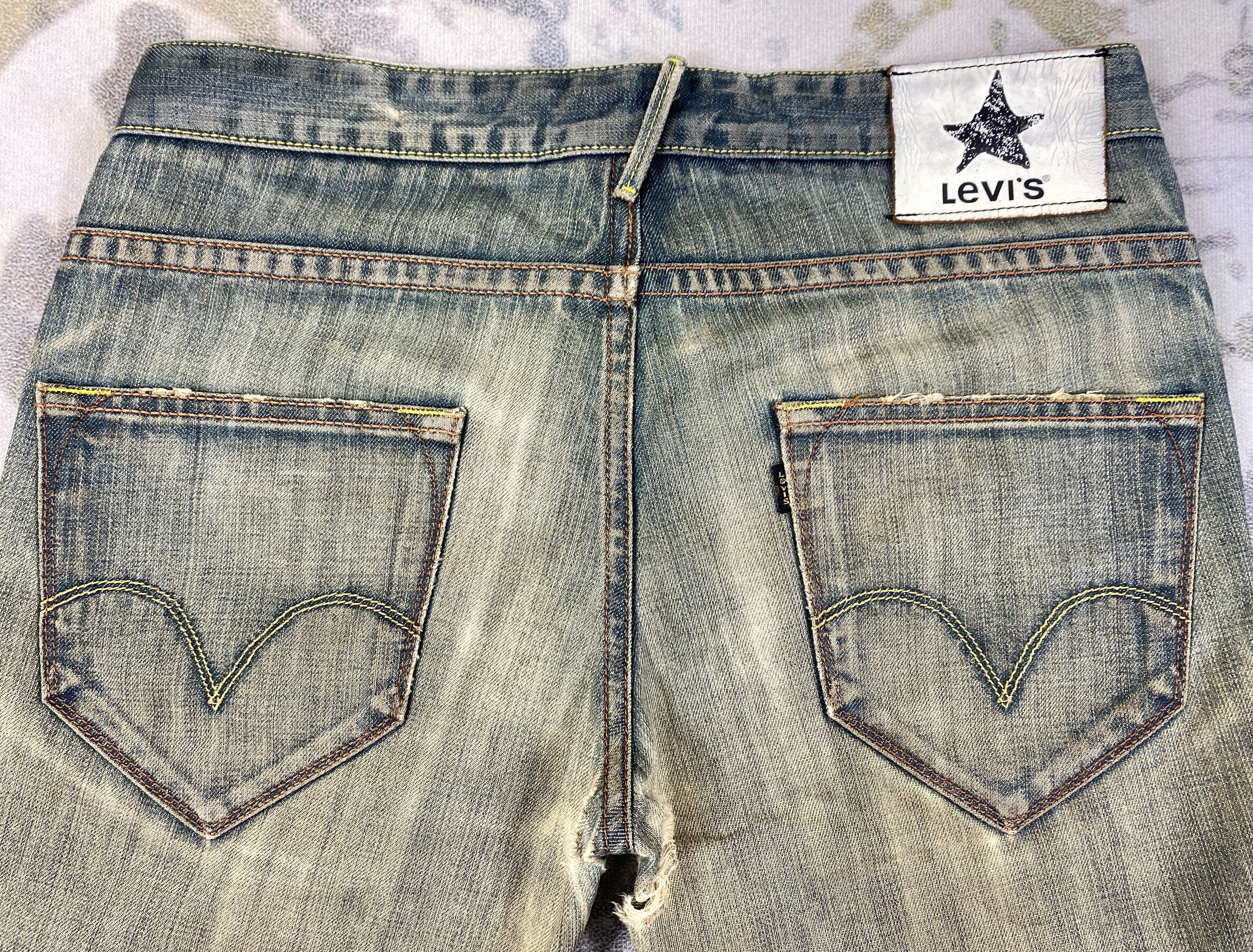 Levi's Faded Blue Indigo Vintage Levi's Jeans 34x33.5 - JN2051 Size US 34 / EU 50 - 4 Thumbnail