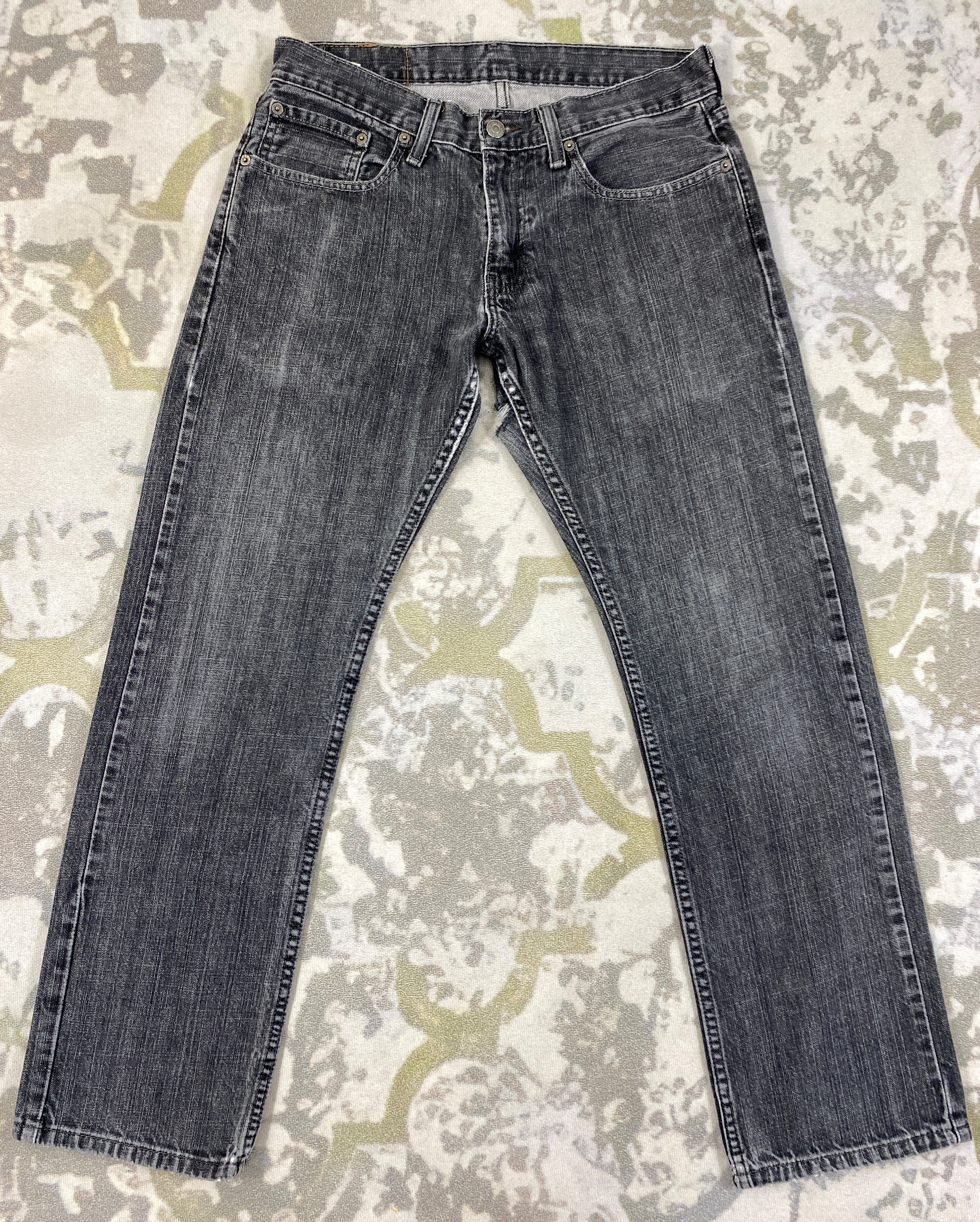 Levi's Black Distressed Vintage Levi's 514 Jeans 31x30 - JN2086 Size US 31 - 1 Thumbnail