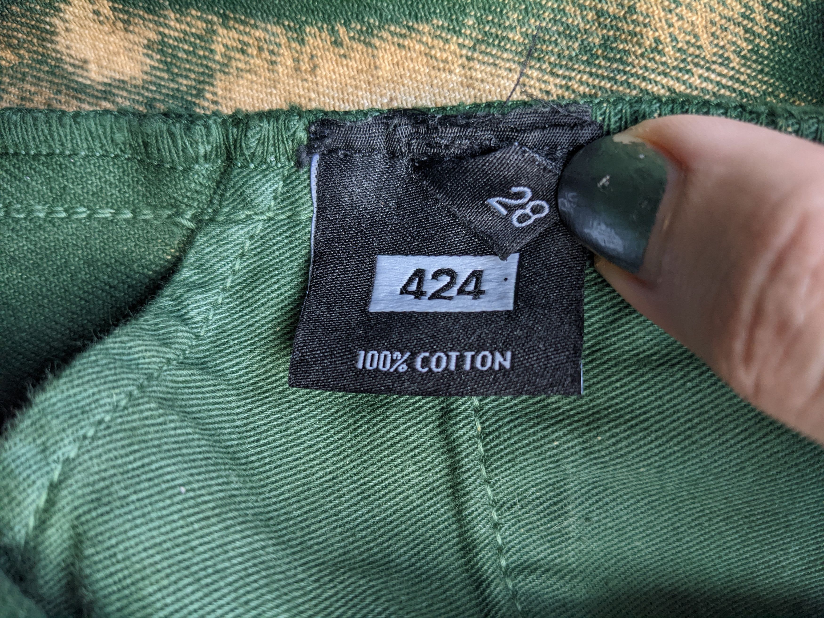 424 424 On Fairfax & Armes bleached jeans Size US 28 / EU 44 - 3 Thumbnail