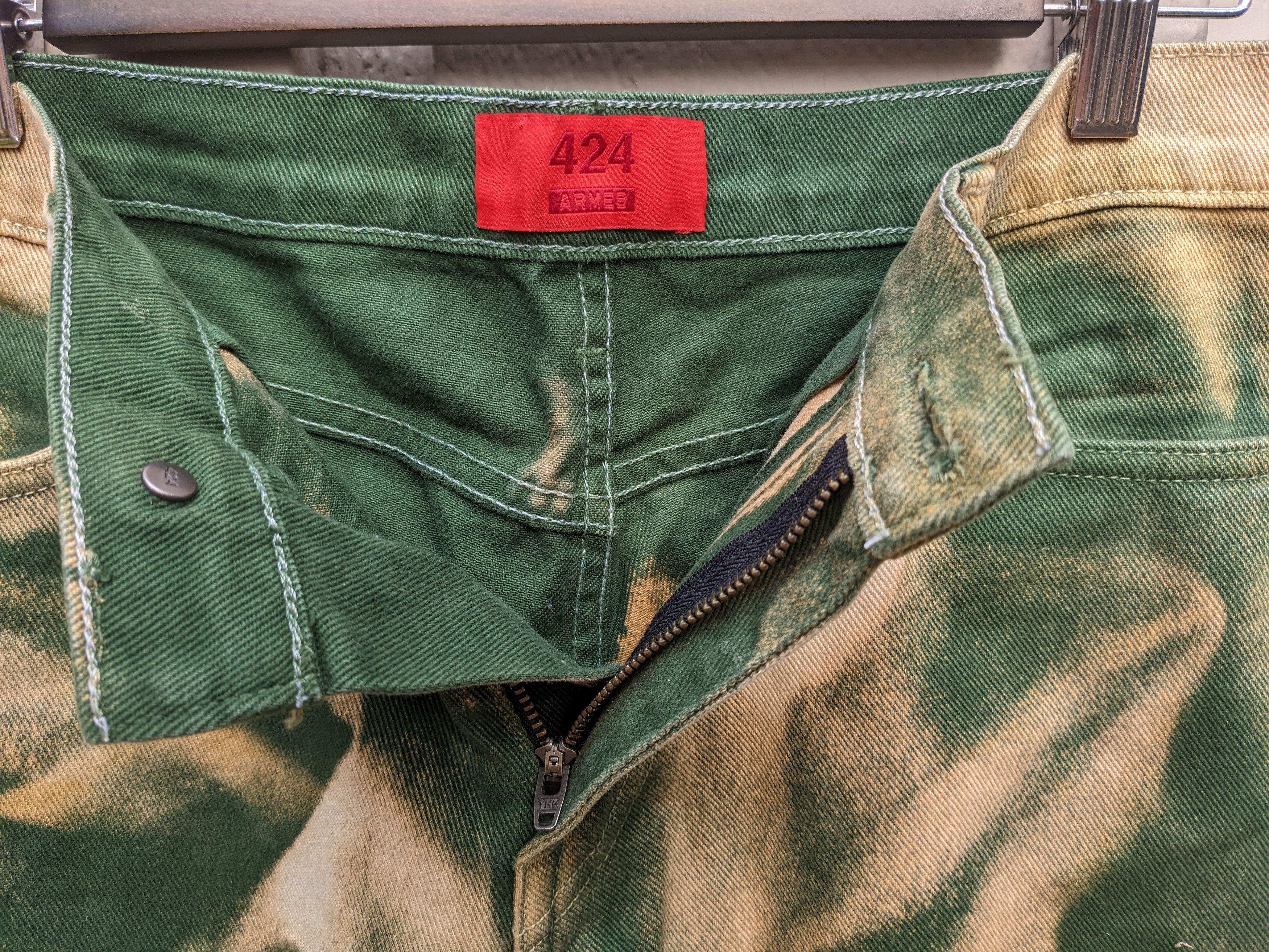 424 424 On Fairfax & Armes bleached jeans Size US 28 / EU 44 - 4 Thumbnail