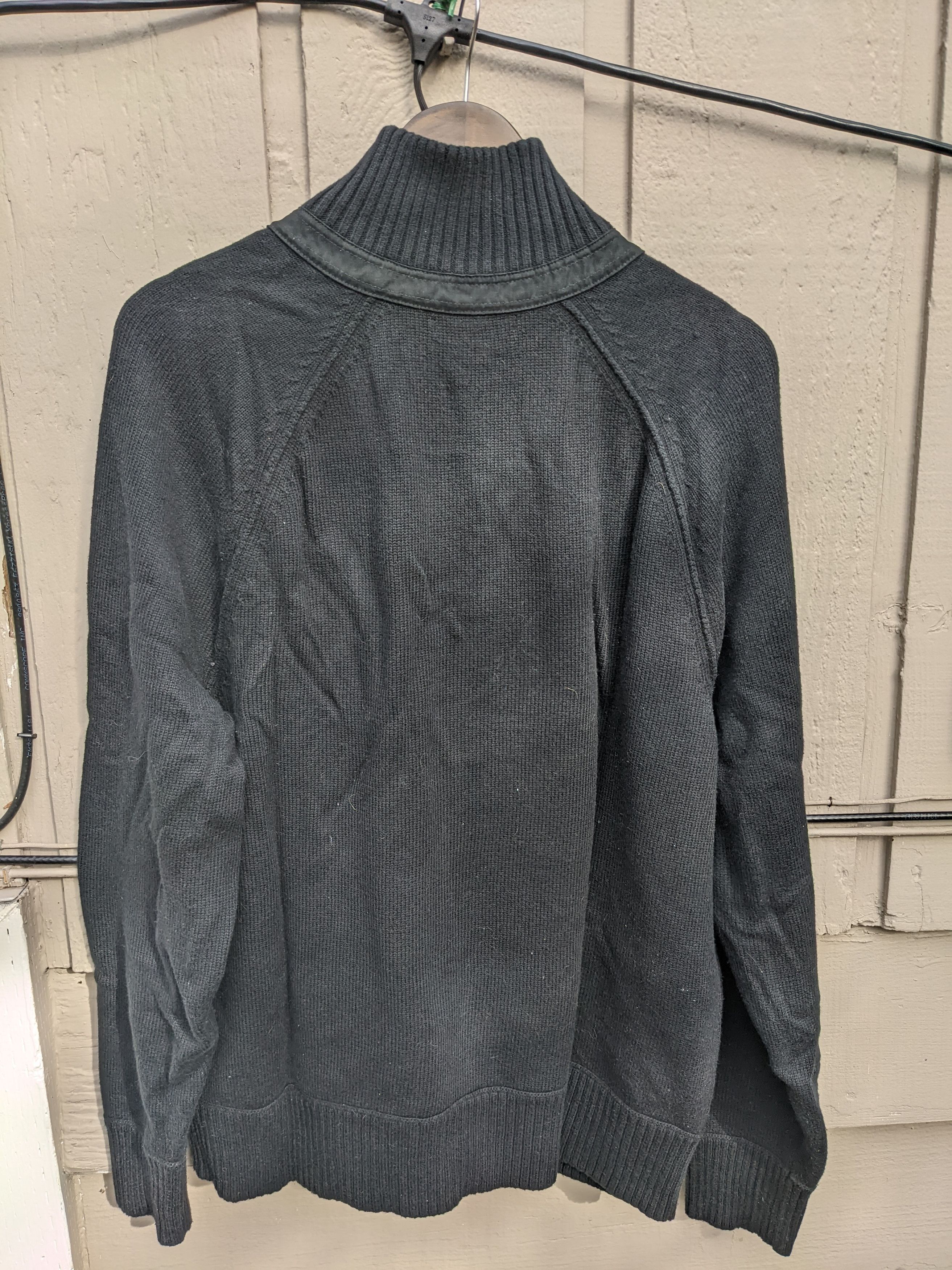 Banana Republic Quarter-zip turtleneck sweater Size US L / EU 52-54 / 3 - 3 Thumbnail