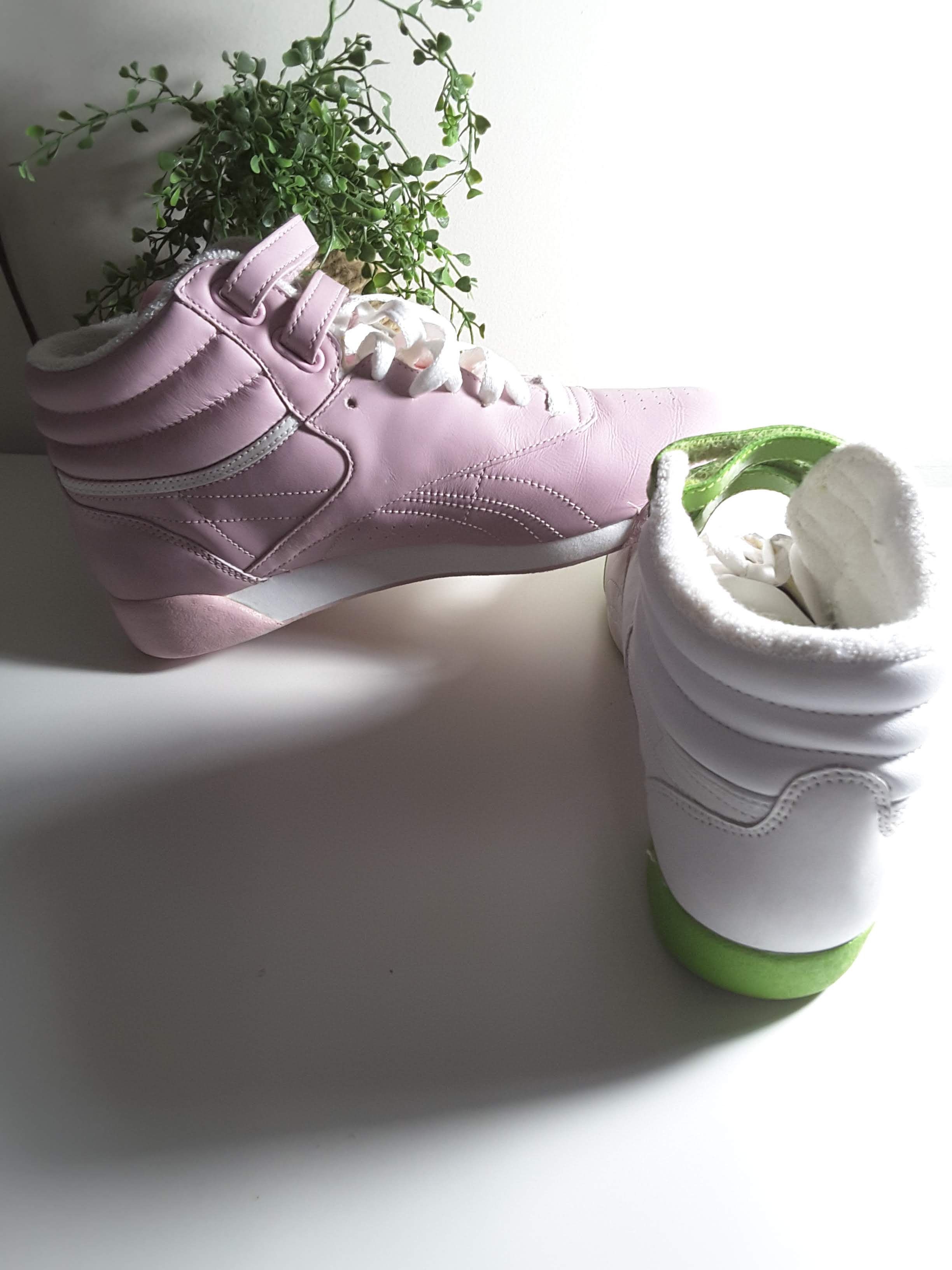 Reebok × Vintage Vintage 90s Reebok Classic High Tops Size US 8 / EU 41 - 3 Thumbnail