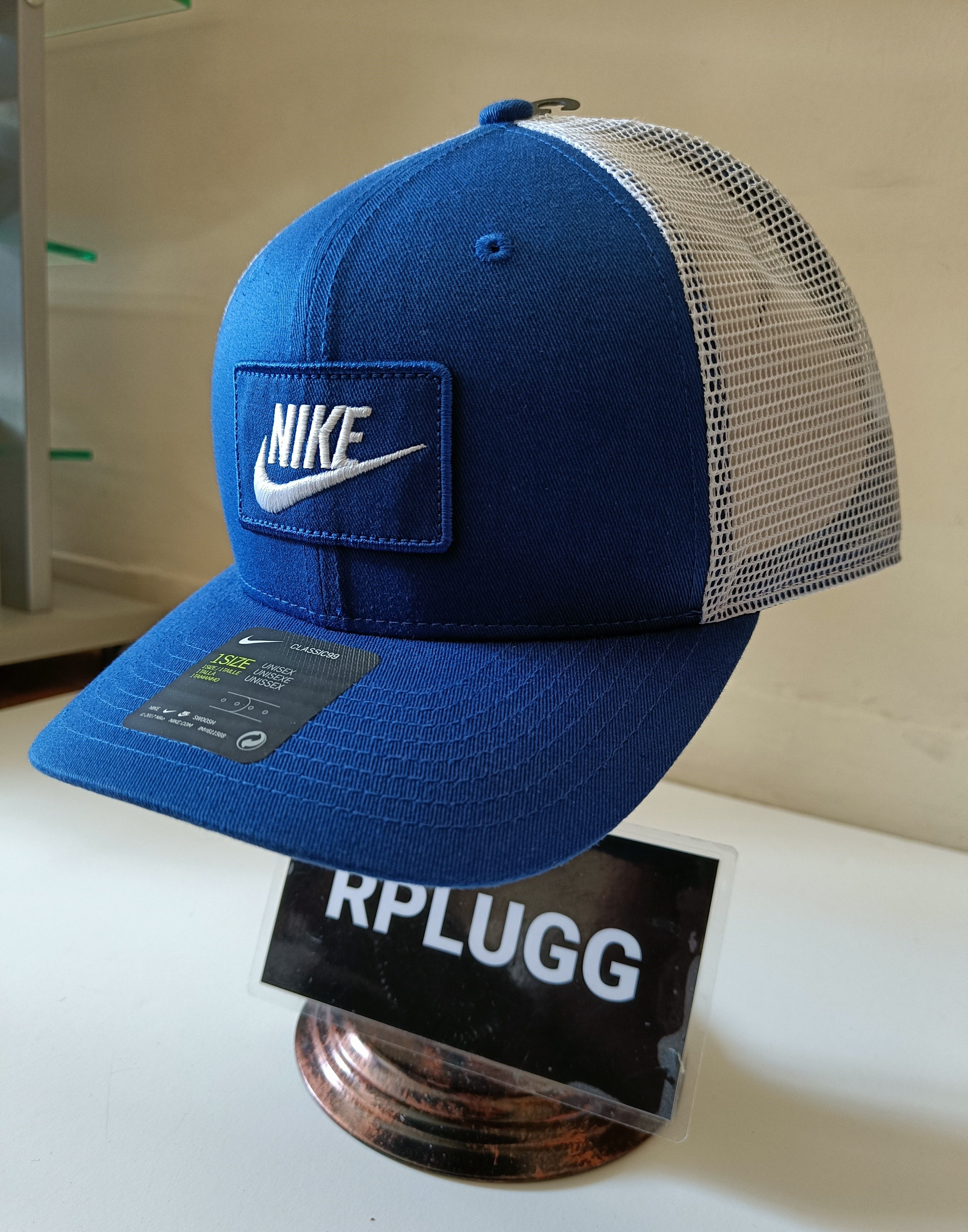Nike Nike NSW CLASSIC99 Trucker Cap Hat AQ-9879-438 Size ONE SIZE - 3 Thumbnail