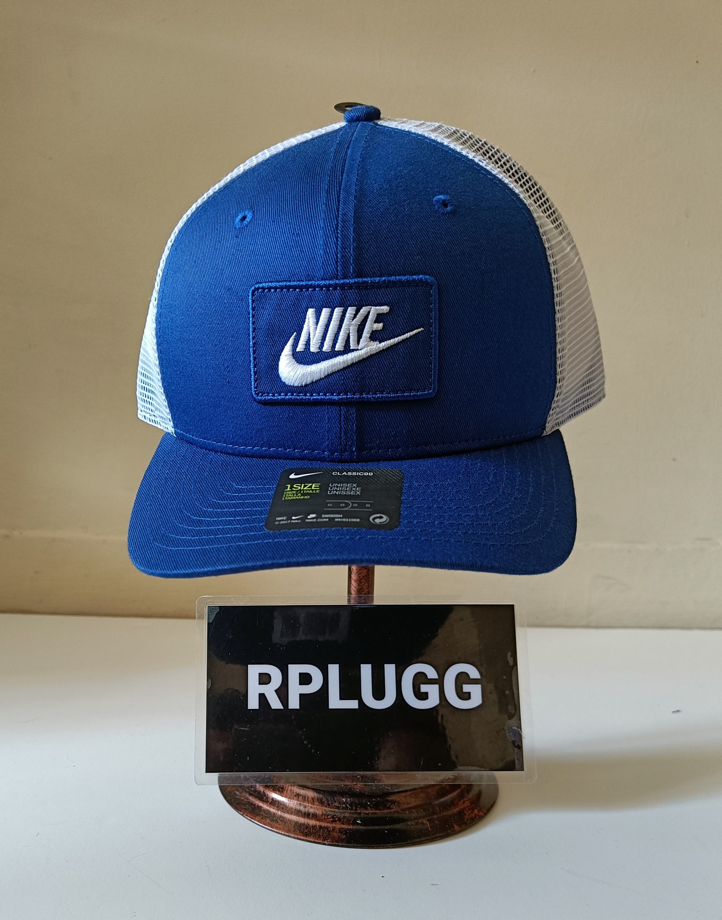 Nike Nike NSW CLASSIC99 Trucker Cap Hat AQ-9879-438 Size ONE SIZE - 1 Thumbnail