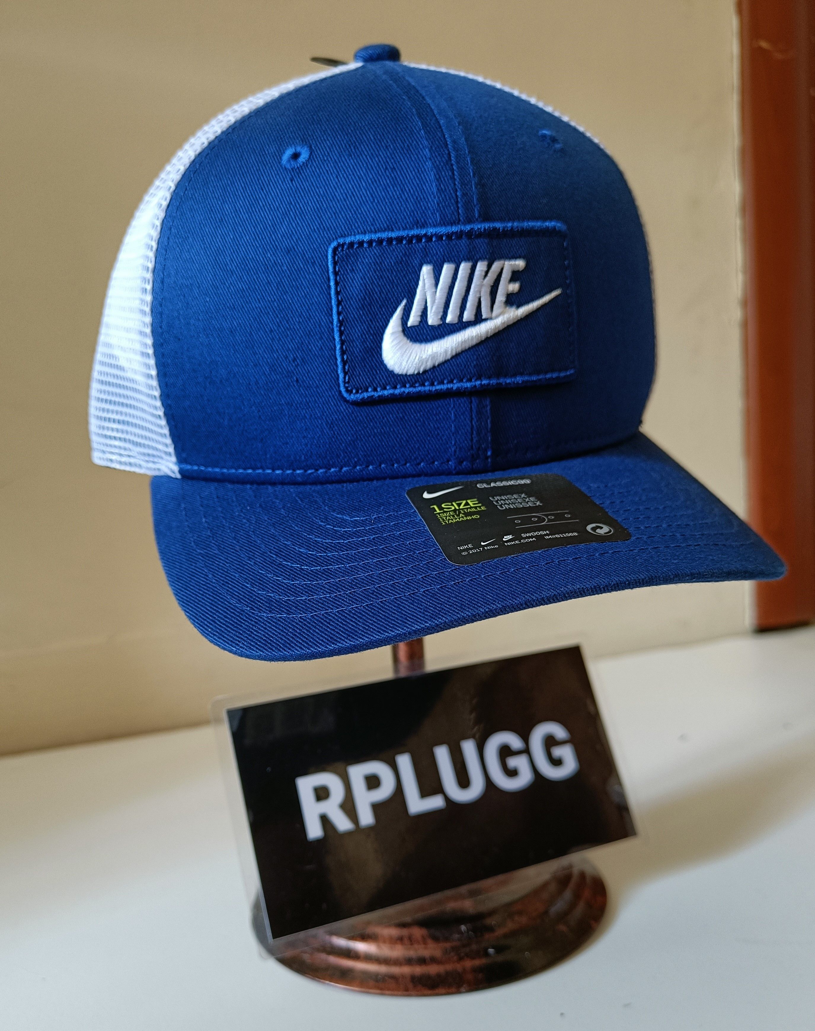 Nike Nike NSW CLASSIC99 Trucker Cap Hat AQ-9879-438 Size ONE SIZE - 2 Thumbnail