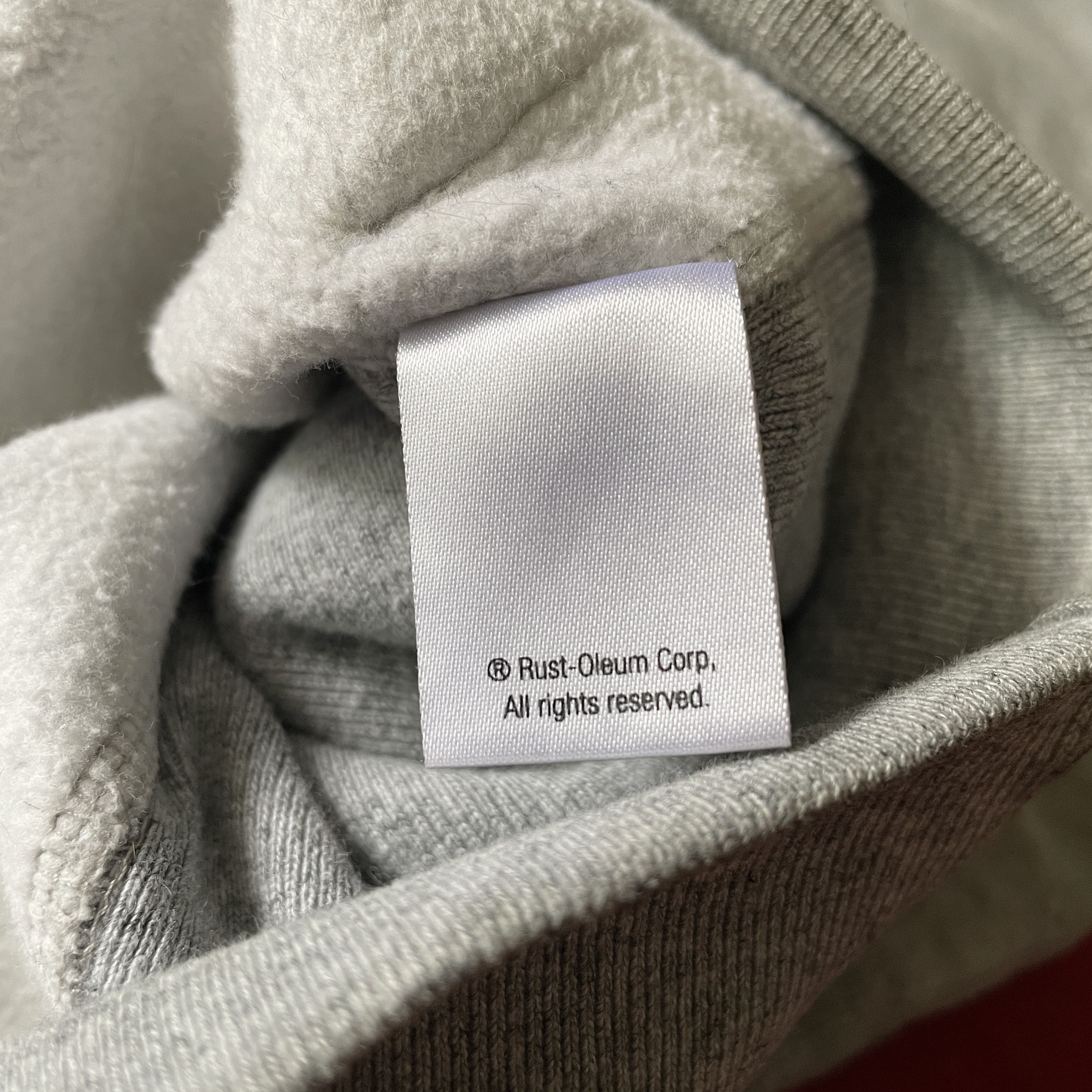 Supreme Supreme - Rustoleum Rust-oleum hoodie sweater 2010 Size US M / EU 48-50 / 2 - 14 Thumbnail
