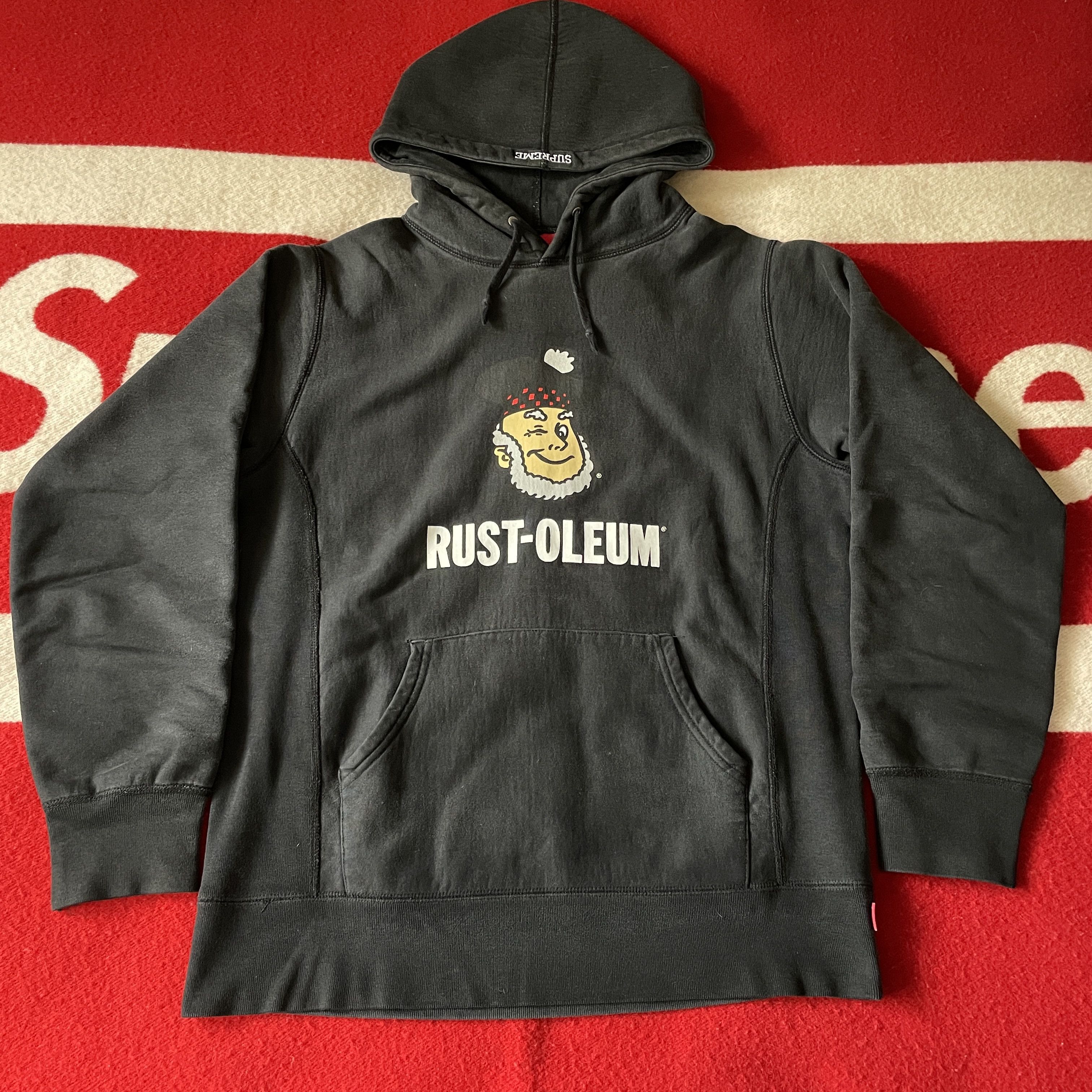 Supreme Rust-Oleum パーカー グレー　Mサイズ Supreme Rustoleum Rust Oleum Hoodie FW10 size Medium NEW | eBay