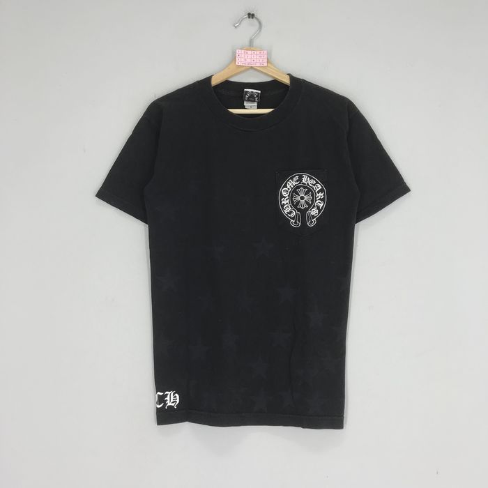 Chrome Hearts Chrome Hearts Single Pocket Plain T-shirt | Grailed