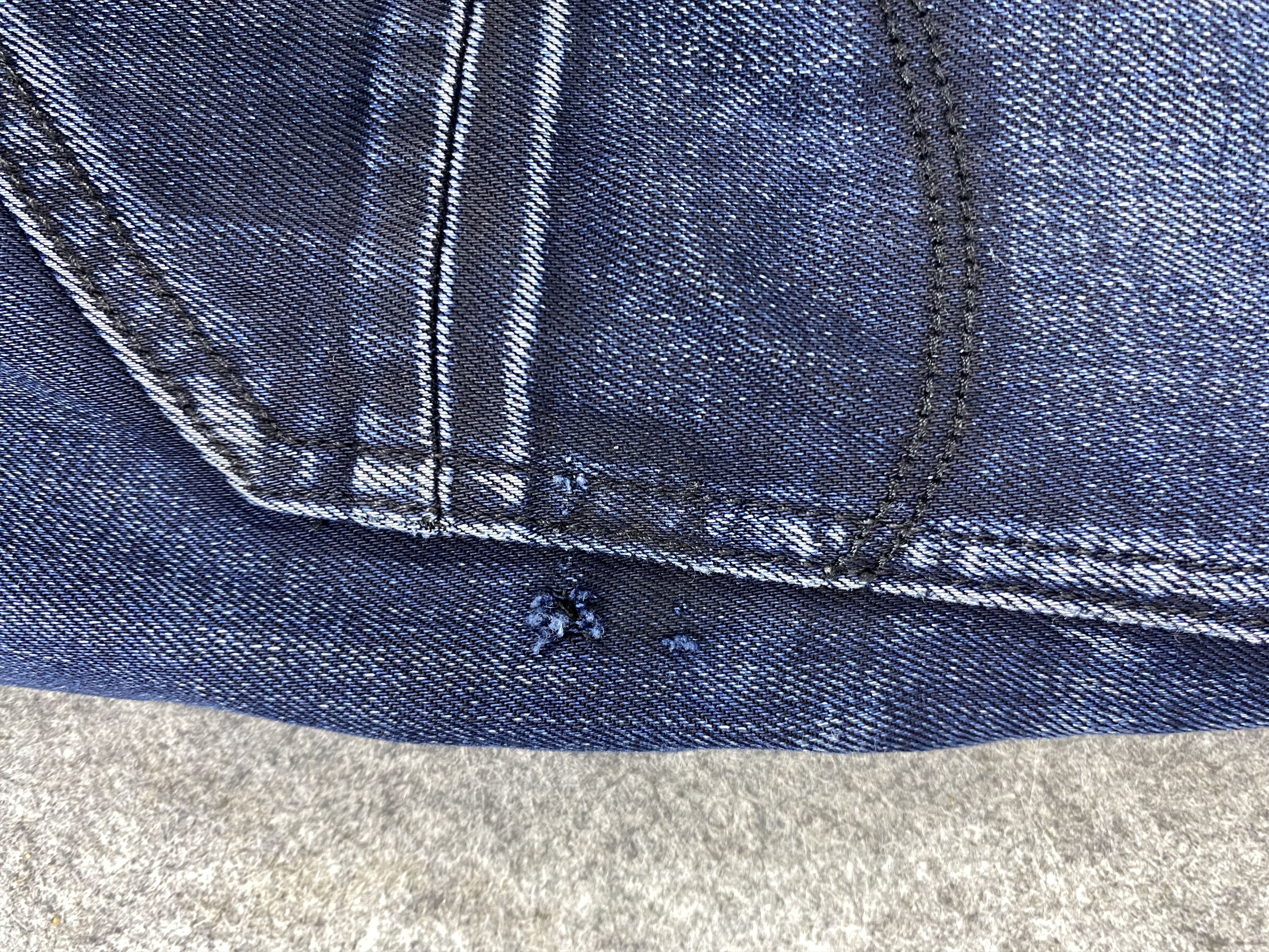 Japanese Brand Blue Vintage G-Star Skinny Jeans 32x29.5 - JN3266 Size US 32 / EU 48 - 22 Thumbnail