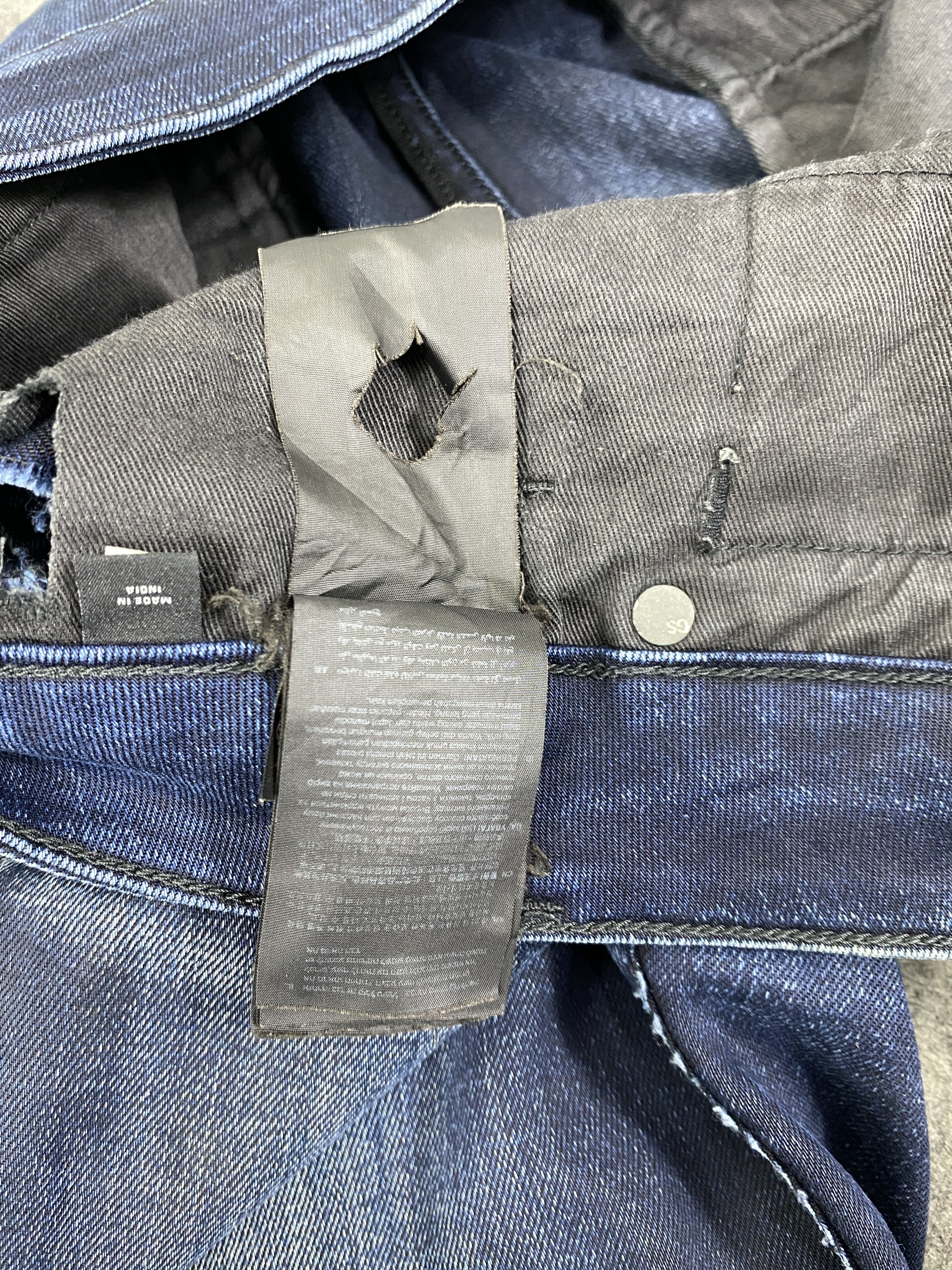 Japanese Brand Blue Vintage G-Star Skinny Jeans 32x29.5 - JN3266 Size US 32 / EU 48 - 17 Thumbnail