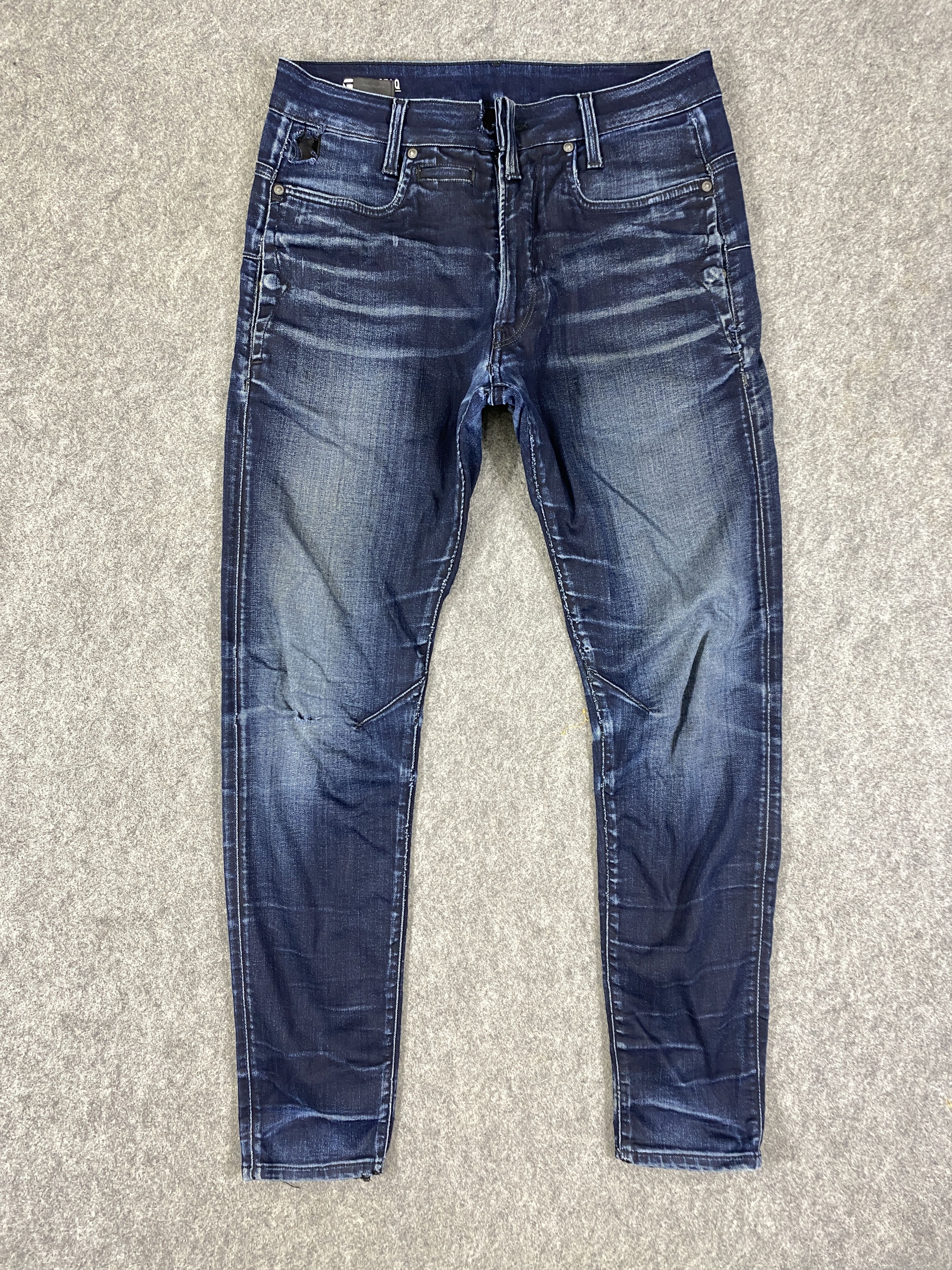 Japanese Brand Blue Vintage G-Star Skinny Jeans 32x29.5 - JN3266 Size US 32 / EU 48 - 1 Thumbnail