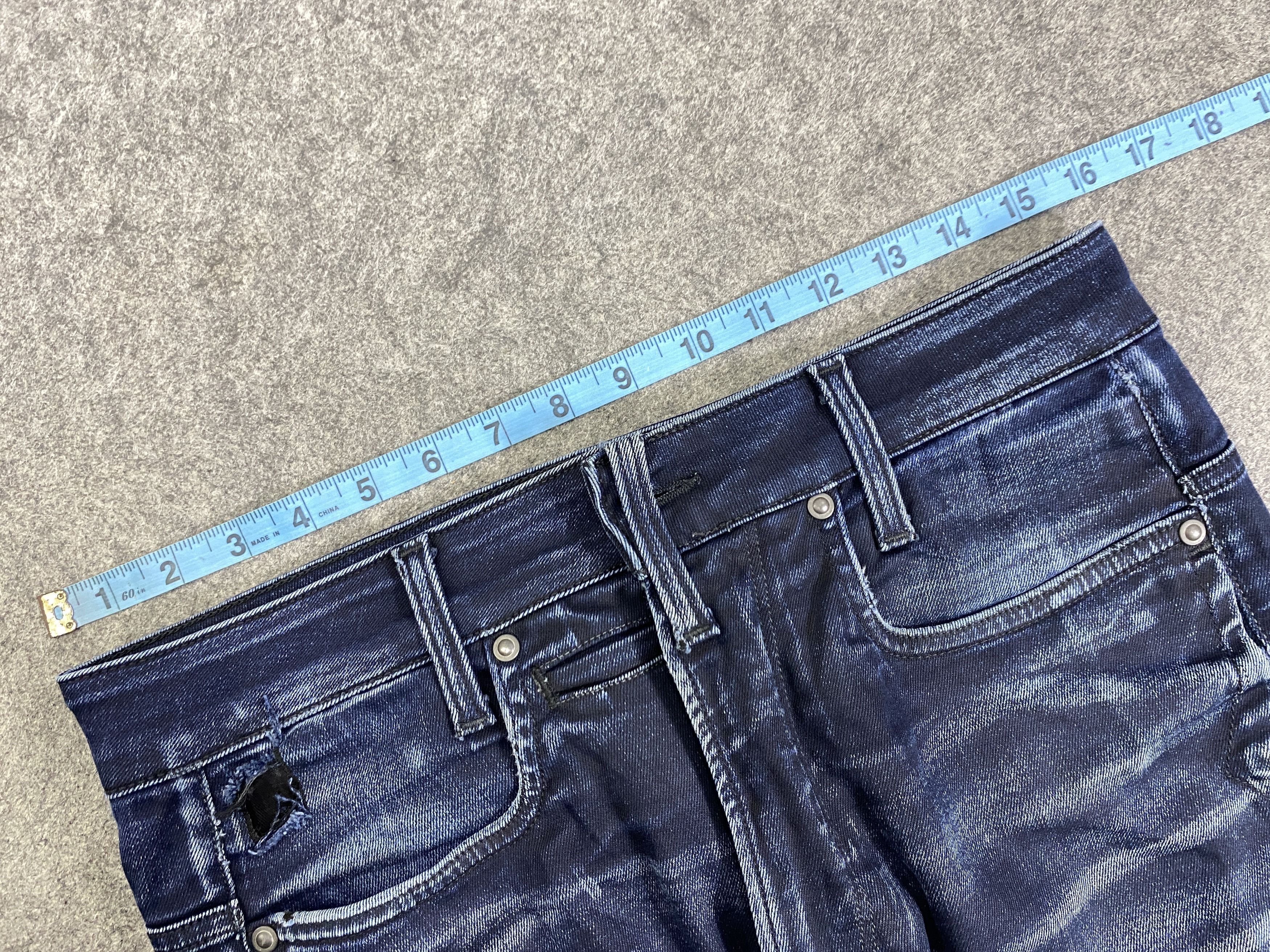 Japanese Brand Blue Vintage G-Star Skinny Jeans 32x29.5 - JN3266 Size US 32 / EU 48 - 5 Thumbnail