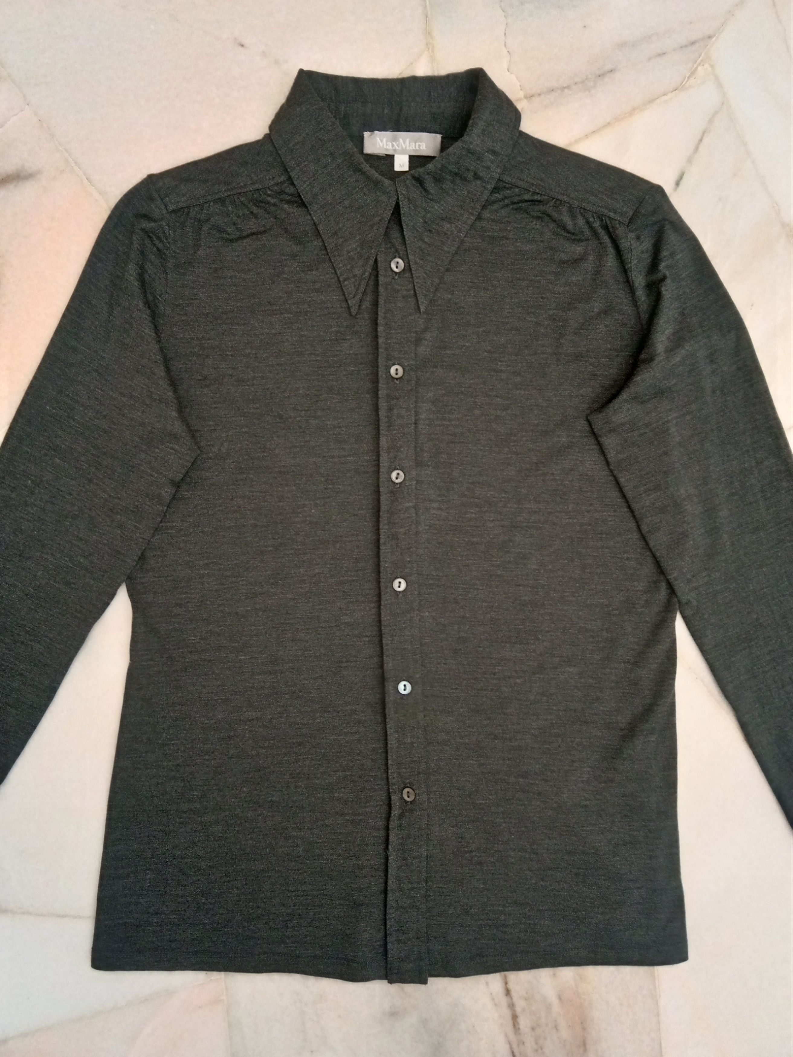 Max Mara Max Mara button up shirt Size US M / EU 48-50 / 2 - 7 Thumbnail