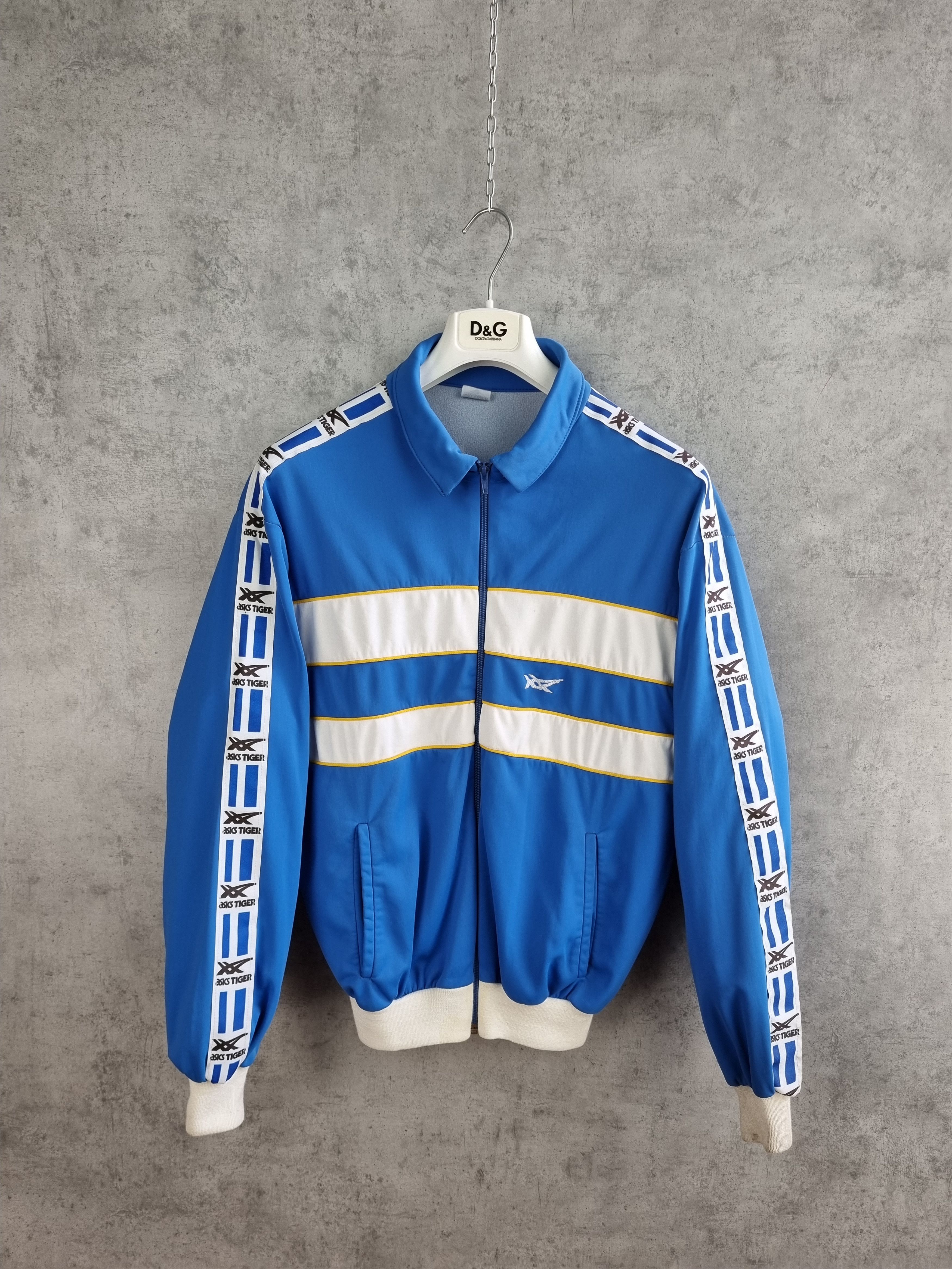 Asics × Vintage Asics Tiger Italia Vintage Track top Size US M / EU 48-50 / 2 - 2 Thumbnail