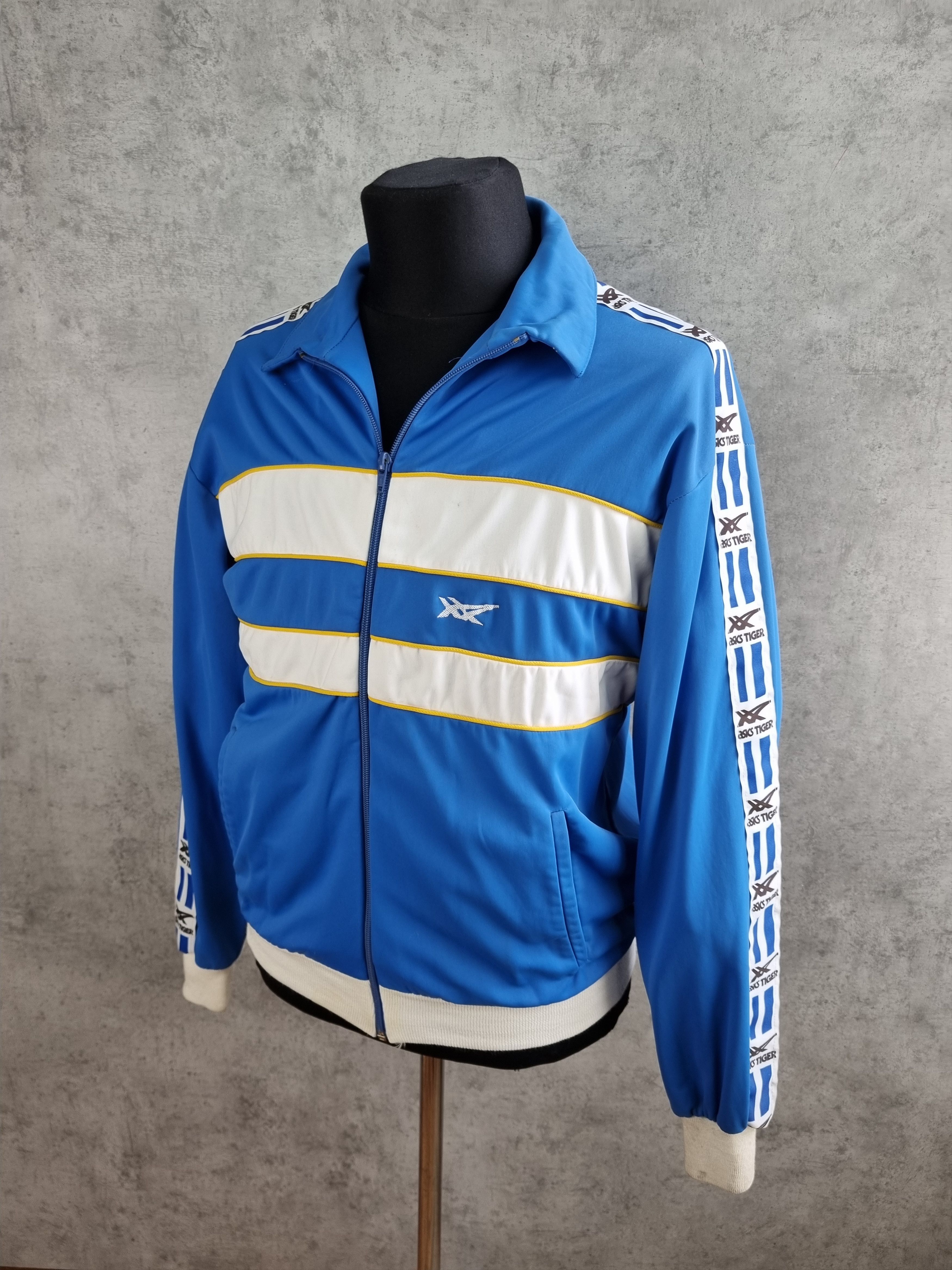 Asics × Vintage Asics Tiger Italia Vintage Track top Size US M / EU 48-50 / 2 - 3 Thumbnail