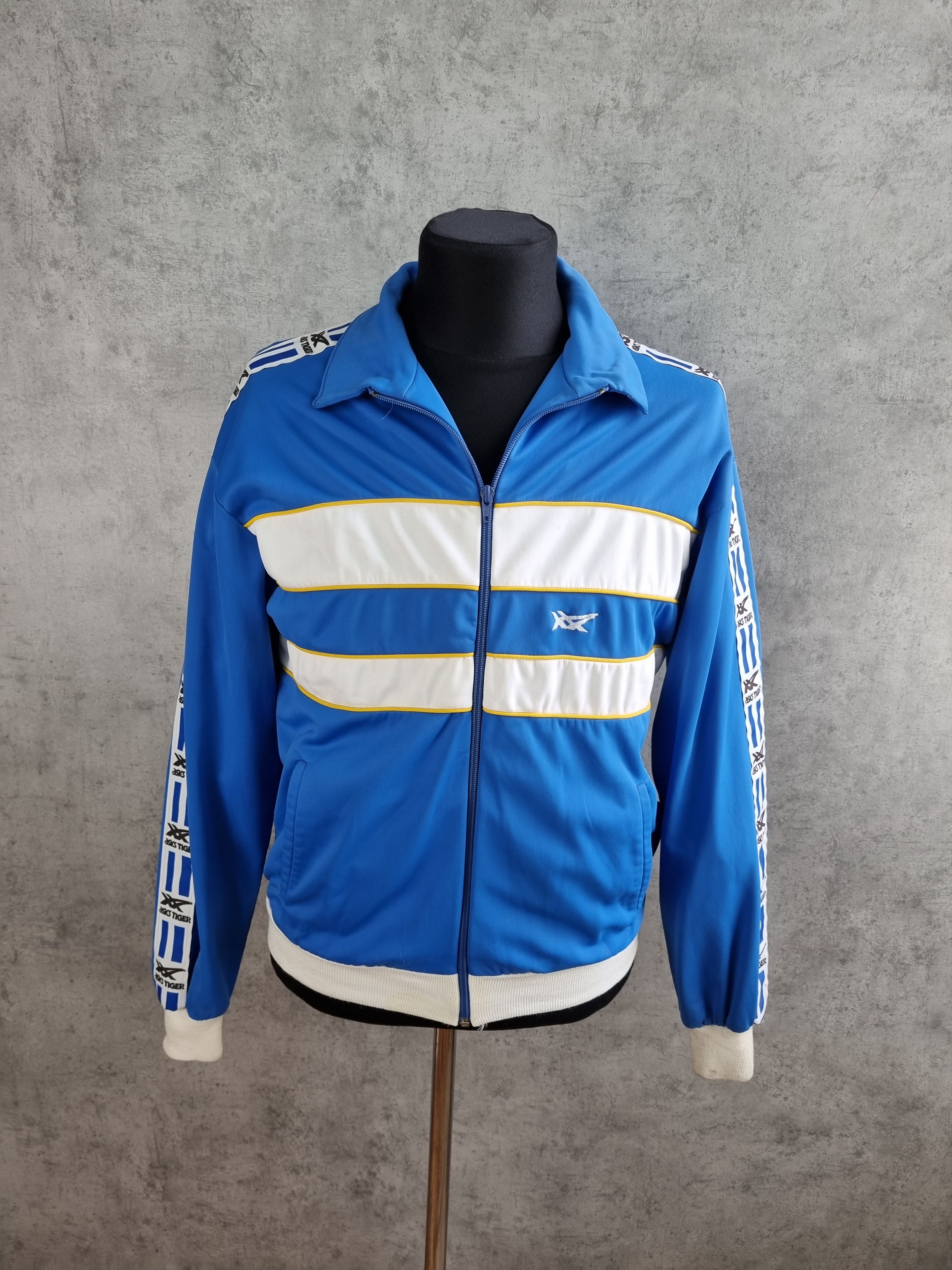 Asics × Vintage Asics Tiger Italia Vintage Track top Size US M / EU 48-50 / 2 - 17 Thumbnail