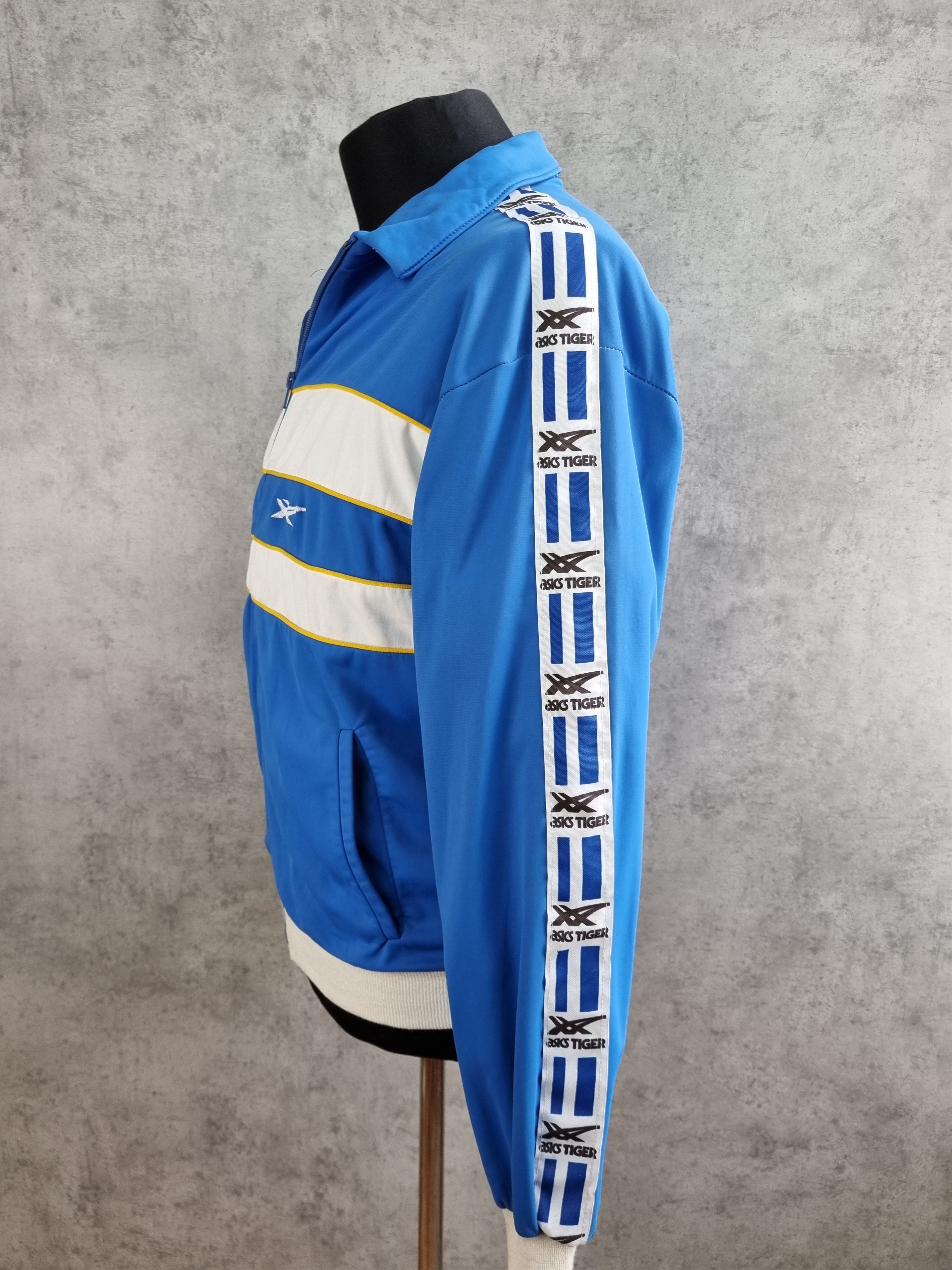 Asics × Vintage Asics Tiger Italia Vintage Track top Size US M / EU 48-50 / 2 - 6 Thumbnail