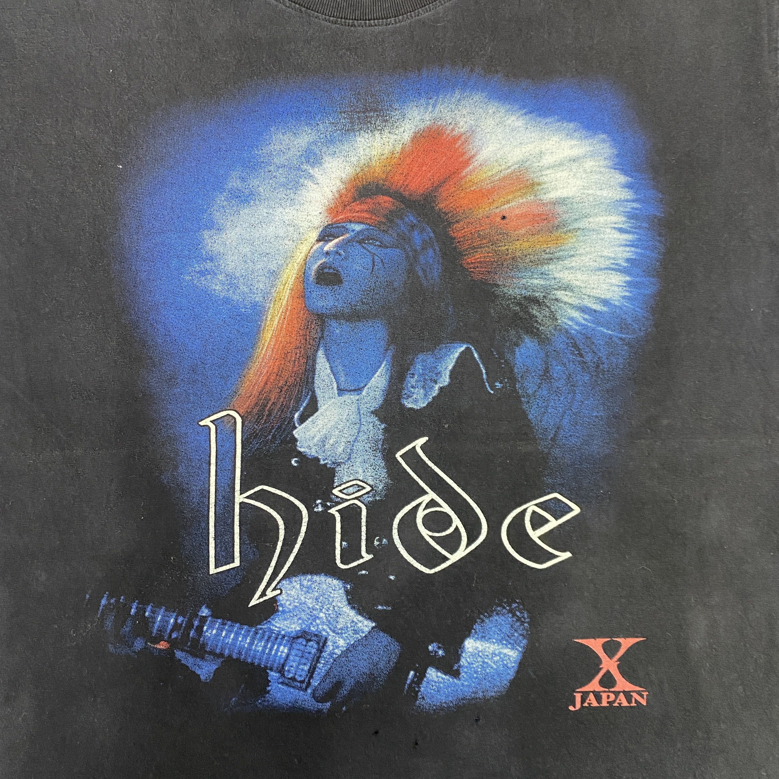 Band Tees Vintage DISTRESSED X JAPAN HIDE BAND BIG PRINT TEE - H063 Size US XL / EU 56 / 4 - 2 Thumbnail