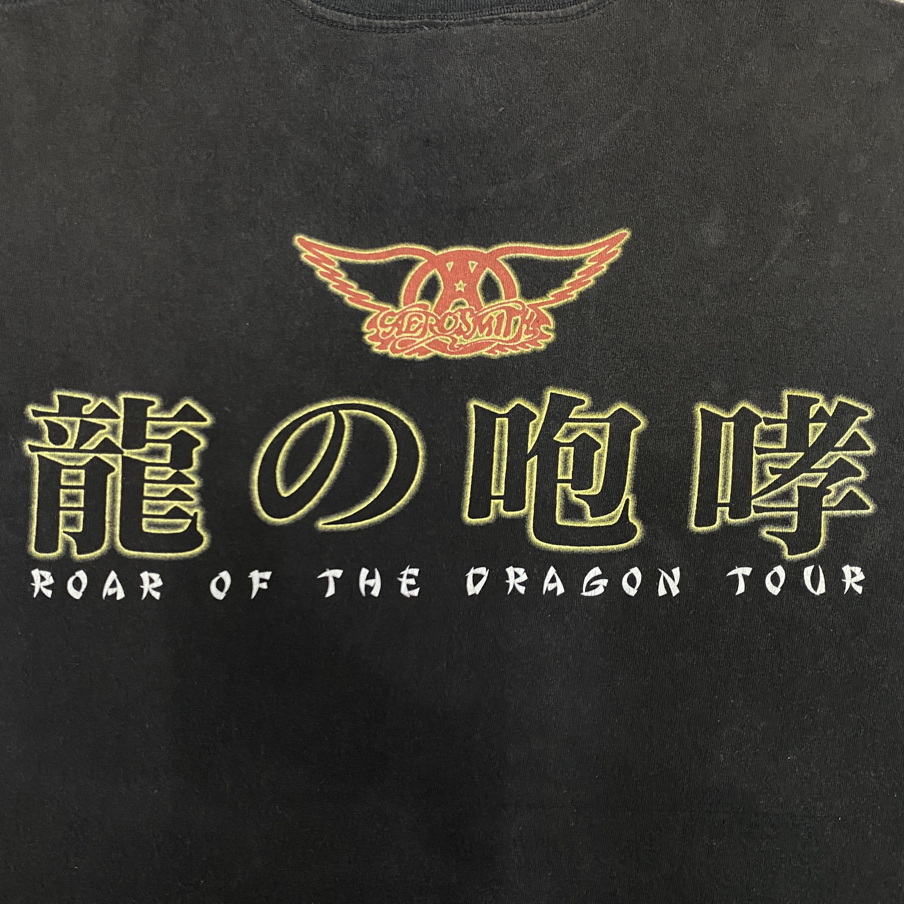 Band Tees Vintage 90s Aerosmith American Rock Band Music Tour - H083 Size US L / EU 52-54 / 3 - 7 Thumbnail