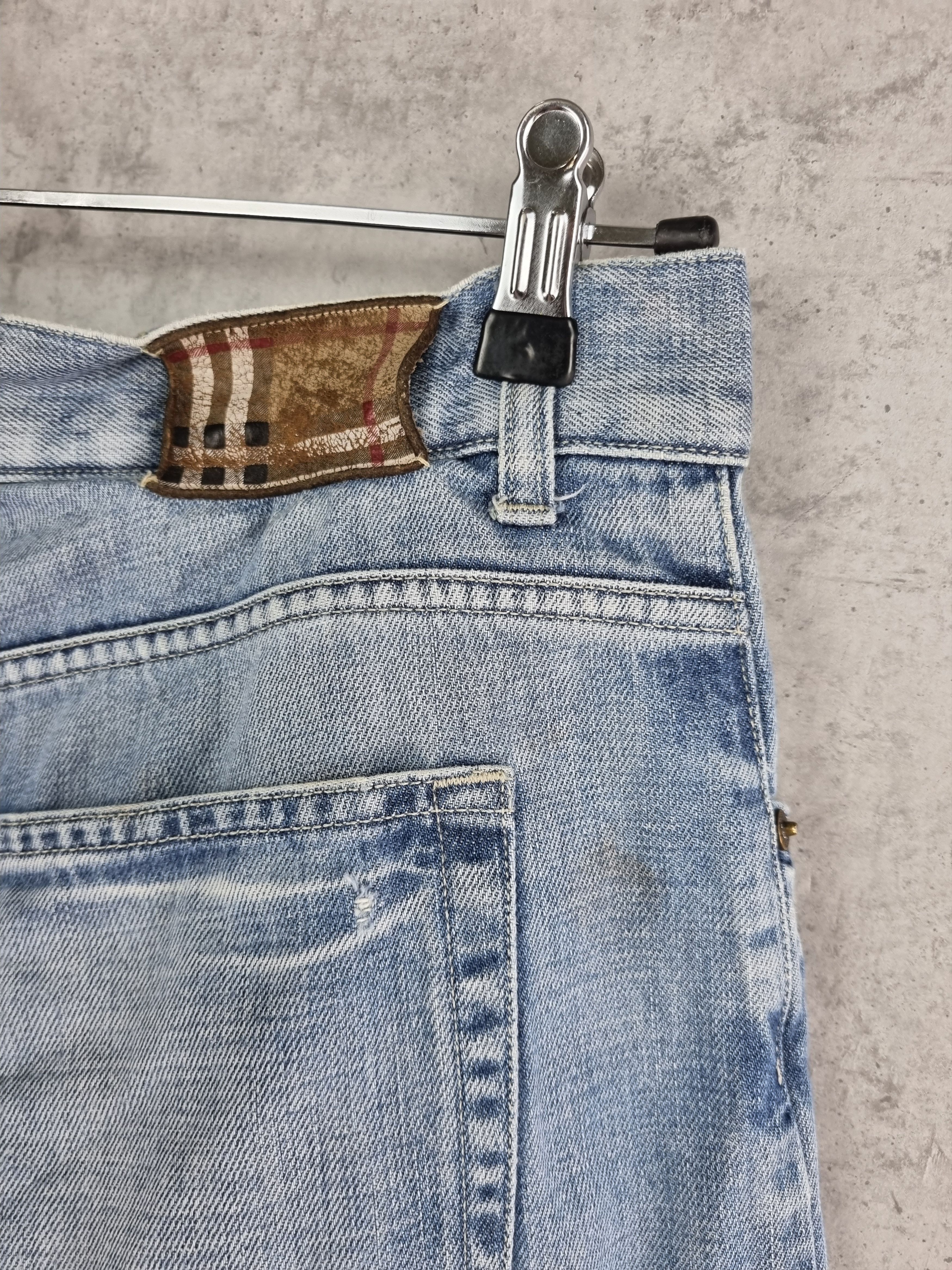 Burberry Burberry Denim Buttons Fly Relaxed Fit Distressed Shorts Size US 36 / EU 52 - 2 Thumbnail