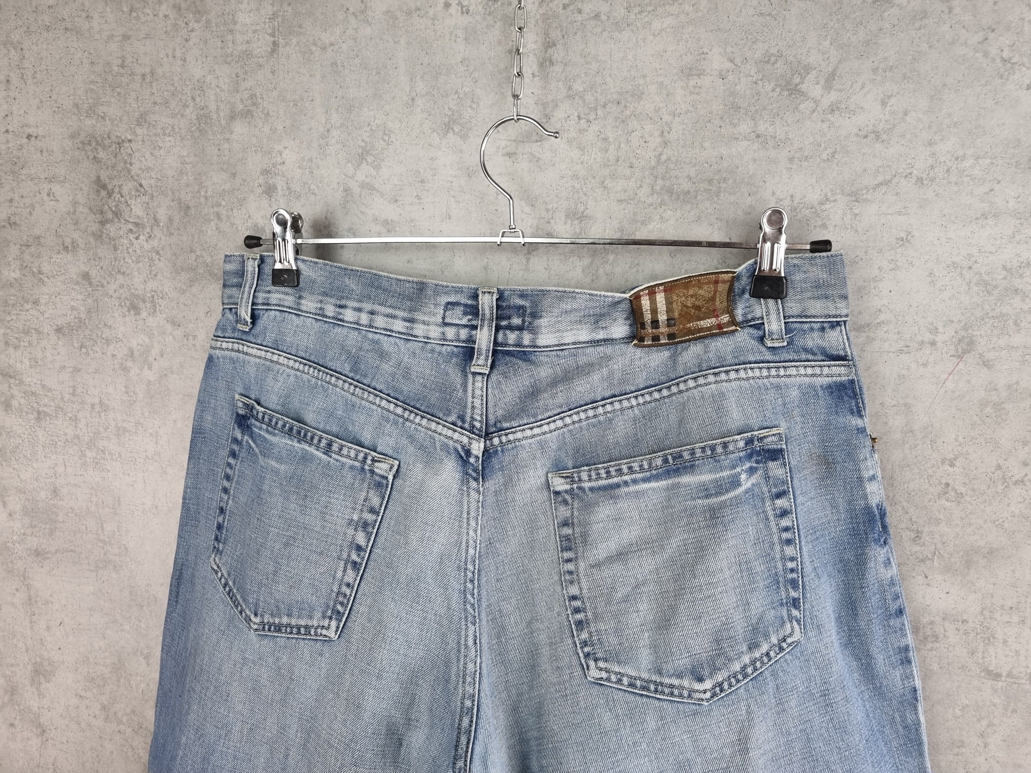 Burberry Burberry Denim Buttons Fly Relaxed Fit Distressed Shorts Size US 36 / EU 52 - 3 Thumbnail