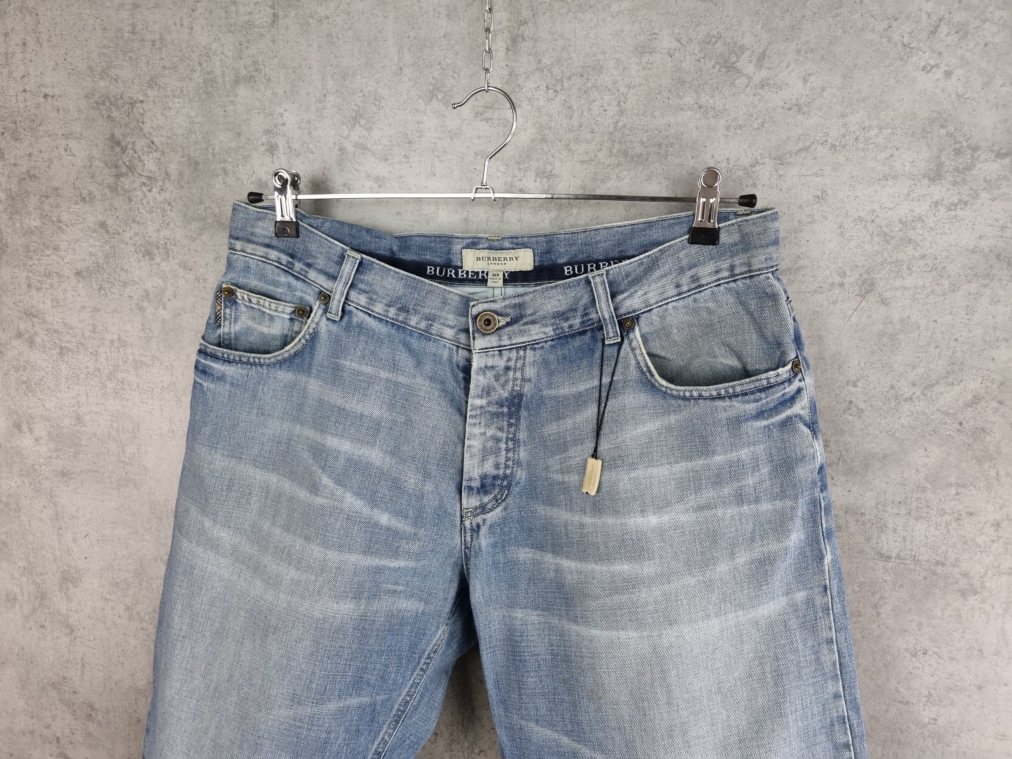 Burberry Burberry Denim Buttons Fly Relaxed Fit Distressed Shorts Size US 36 / EU 52 - 11 Thumbnail