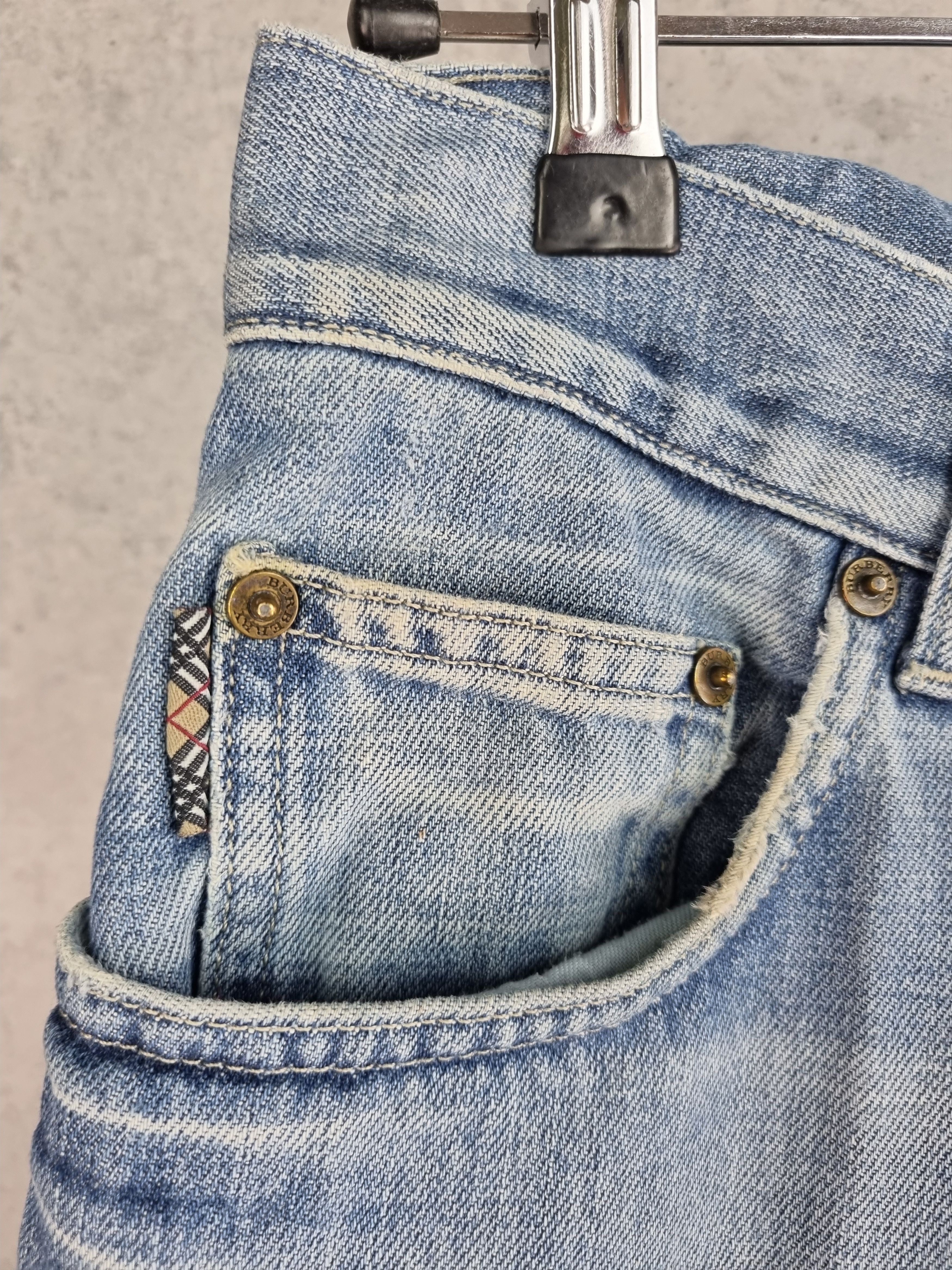 Burberry Burberry Denim Buttons Fly Relaxed Fit Distressed Shorts Size US 36 / EU 52 - 7 Thumbnail