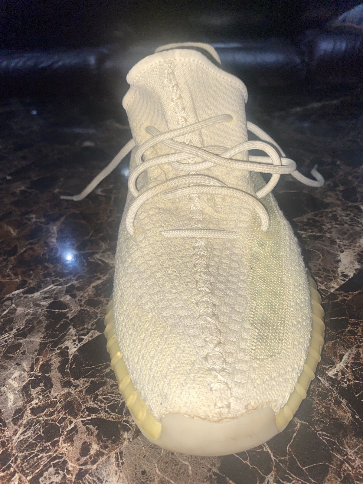 Adidas Yeezy Boost 350 V2 Flax Size US 12 / EU 45 - 3 Thumbnail