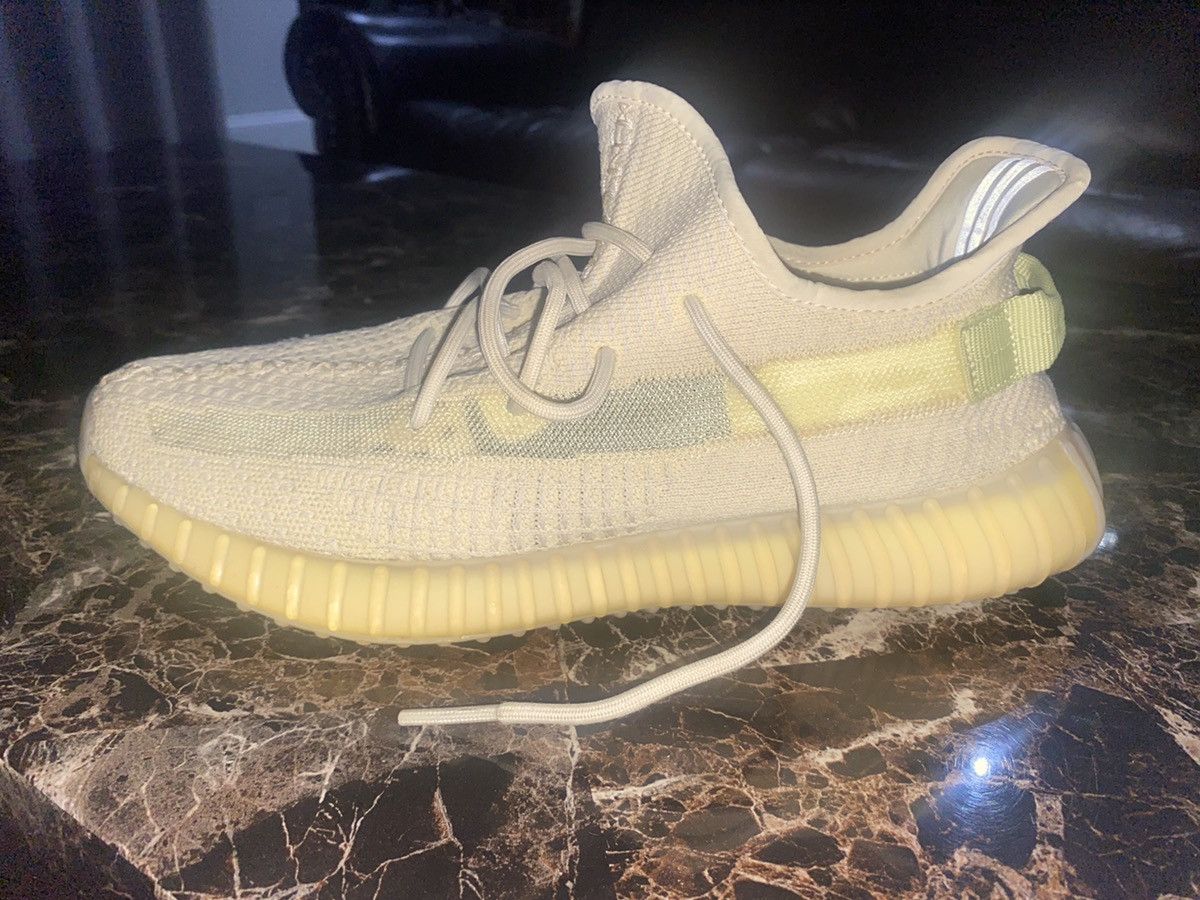 Adidas Yeezy Boost 350 V2 Flax Size US 12 / EU 45 - 1 Thumbnail