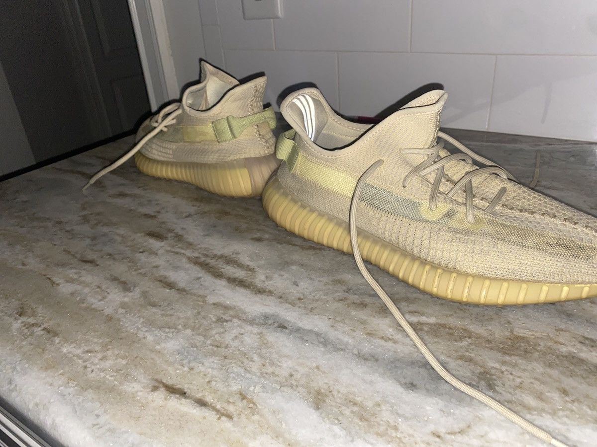 Adidas Yeezy Boost 350 V2 Flax Size US 12 / EU 45 - 7 Thumbnail