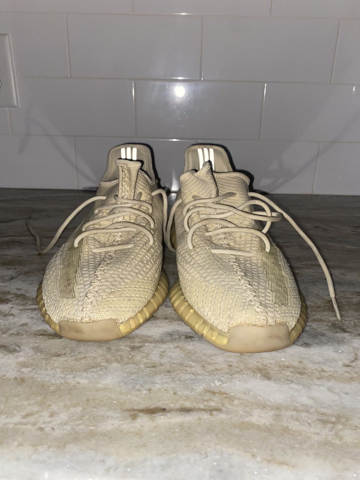 Adidas Yeezy Boost 350 V2 Flax Size US 12 / EU 45 - 12 Thumbnail
