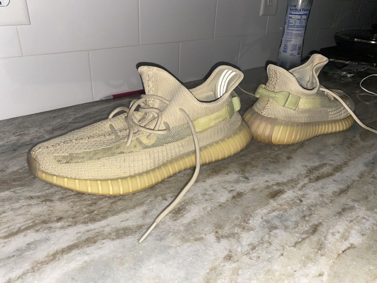 Adidas Yeezy Boost 350 V2 Flax Size US 12 / EU 45 - 8 Thumbnail